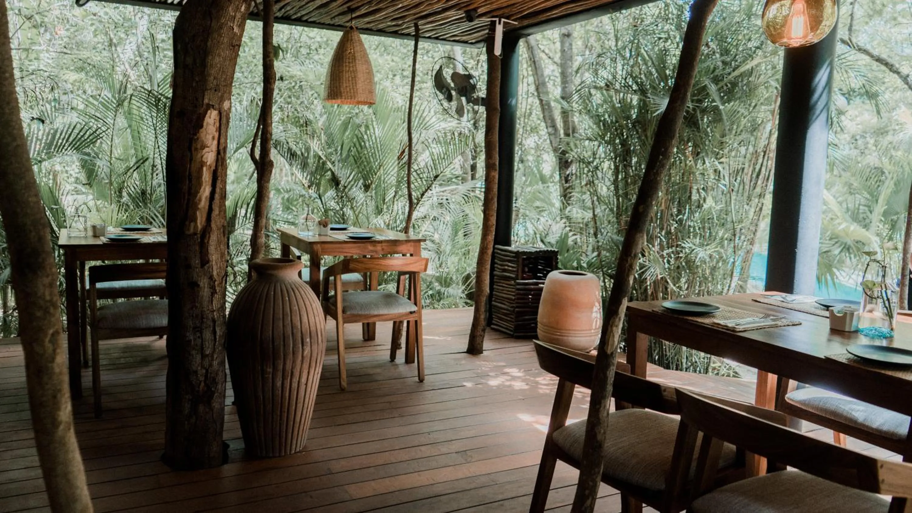 Restaurant/places to eat in Copal Tulum Hotel