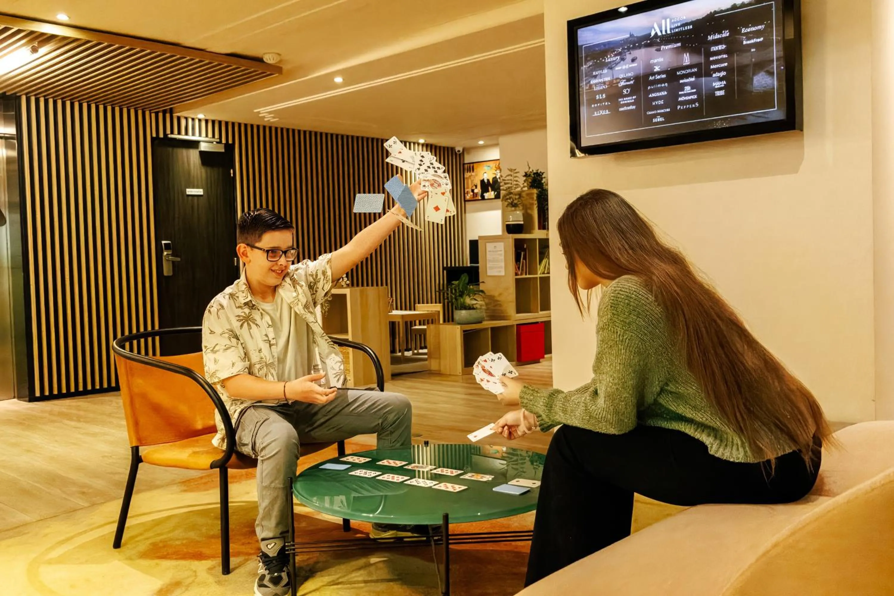 Children play ground in Mercure Rouen Centre Cathédrale