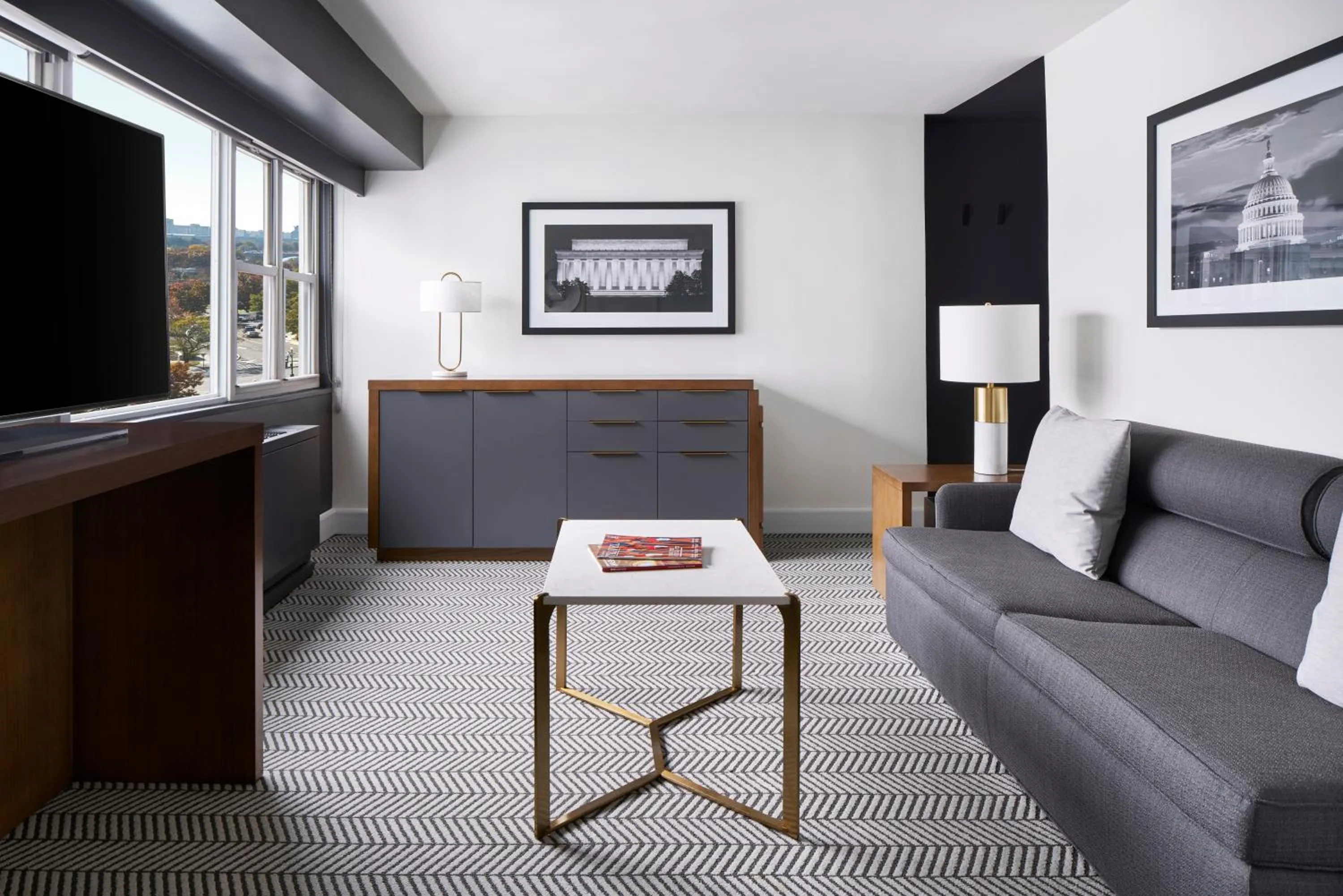 Living room in ARC HOTEL Washington DC, Georgetown