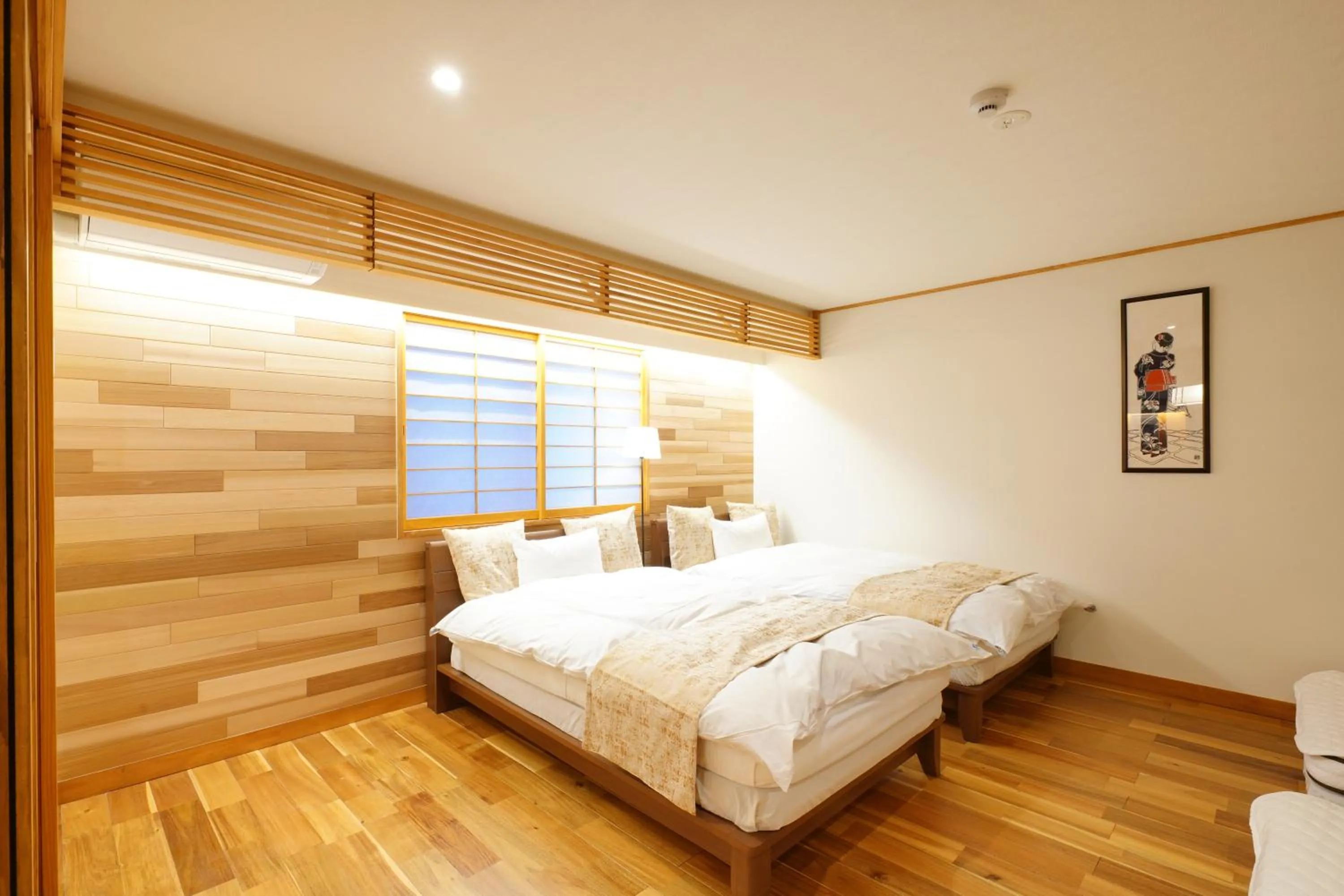 Bedroom, Bed in YADOYA Uguisu