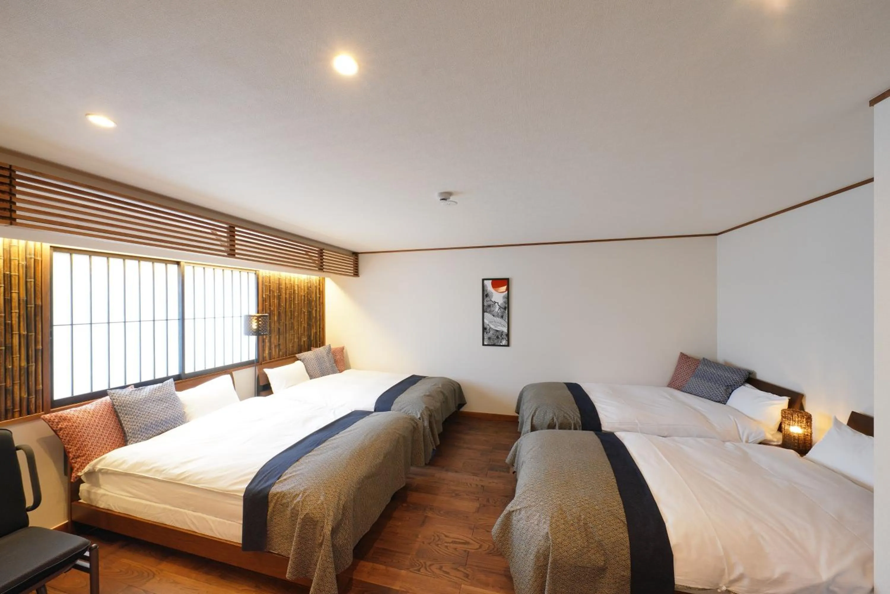 Bedroom, Bed in YADOYA Uguisu