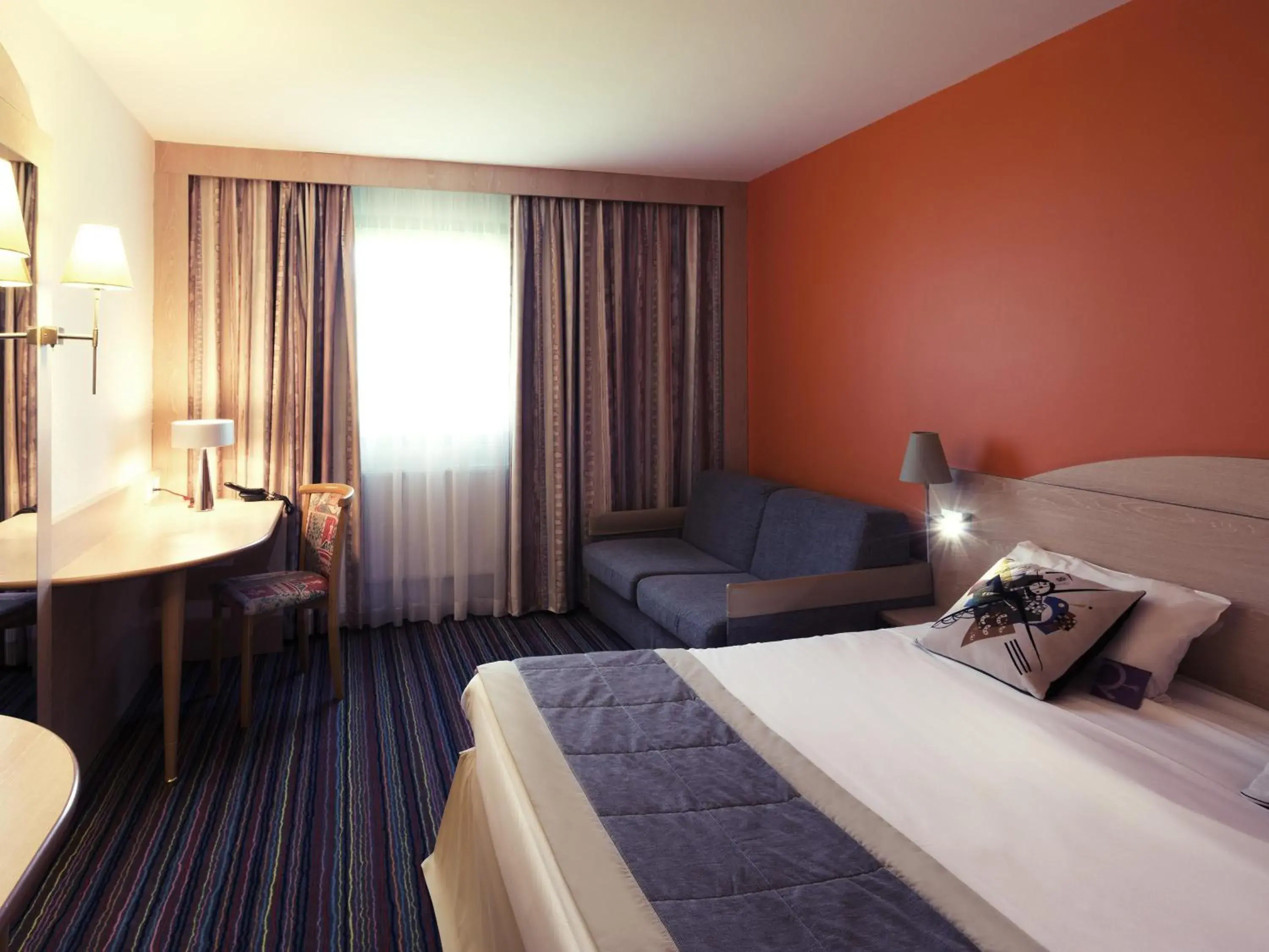 Bedroom, Bed in Ibis Styles Lisieux Normandie Bedroom, Bed in Ibis Styles Lisieux Normandie