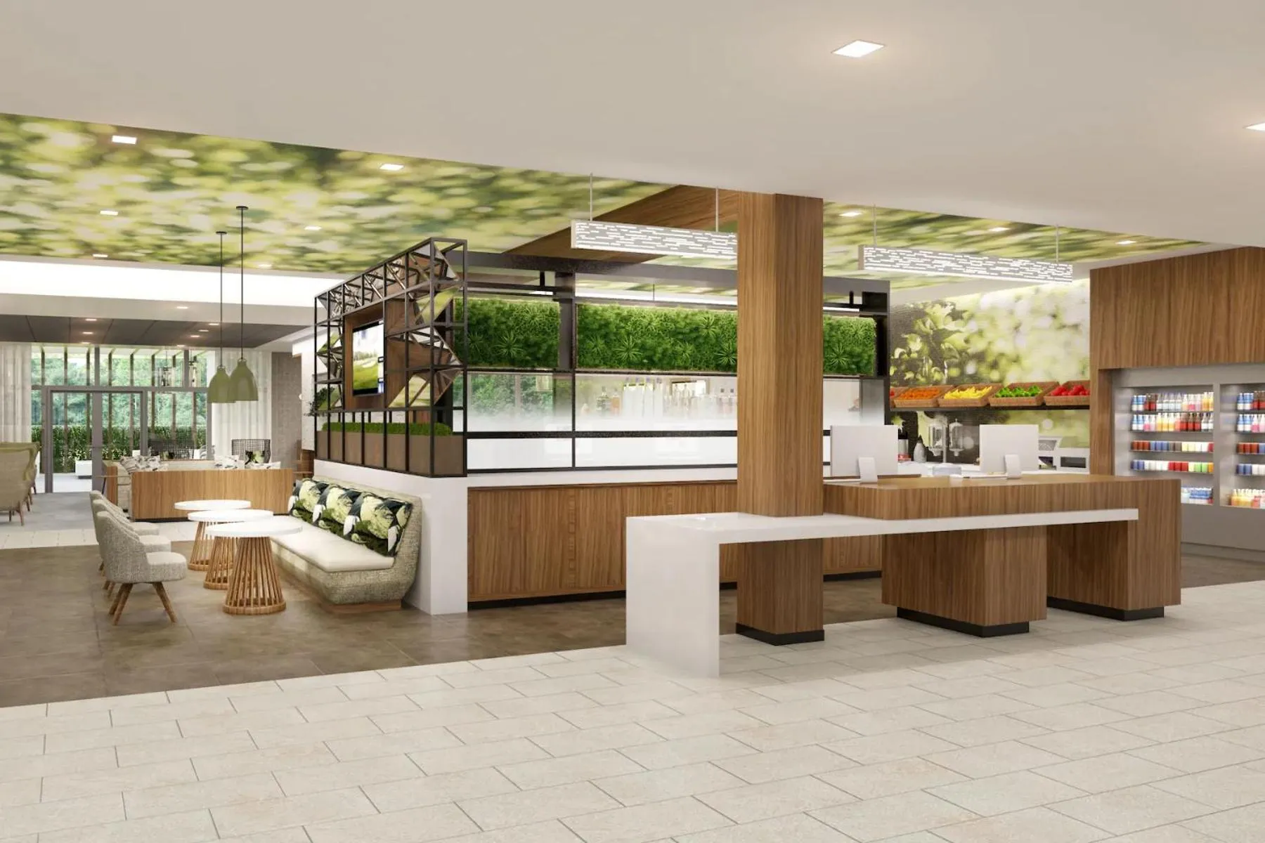 Lobby or reception in Wyndham Garden Sacramento Airport Natomas