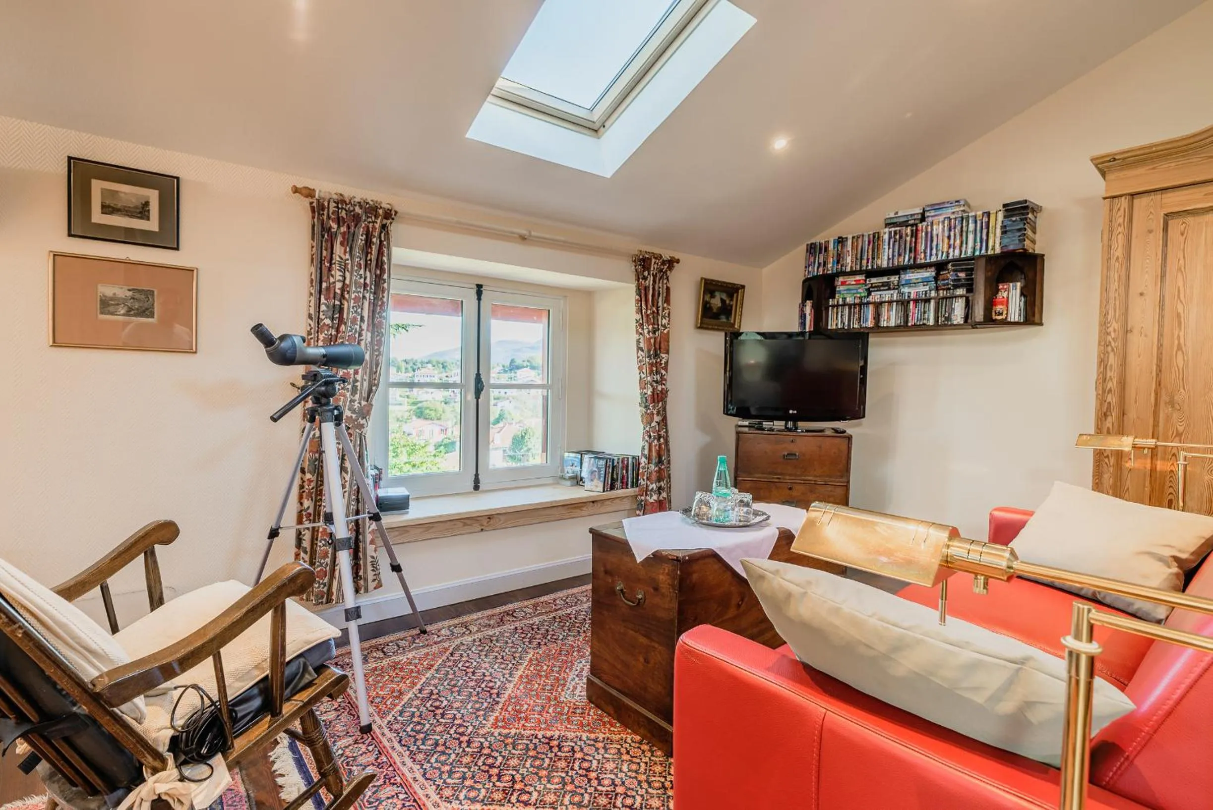 Seating area in Aita Baita