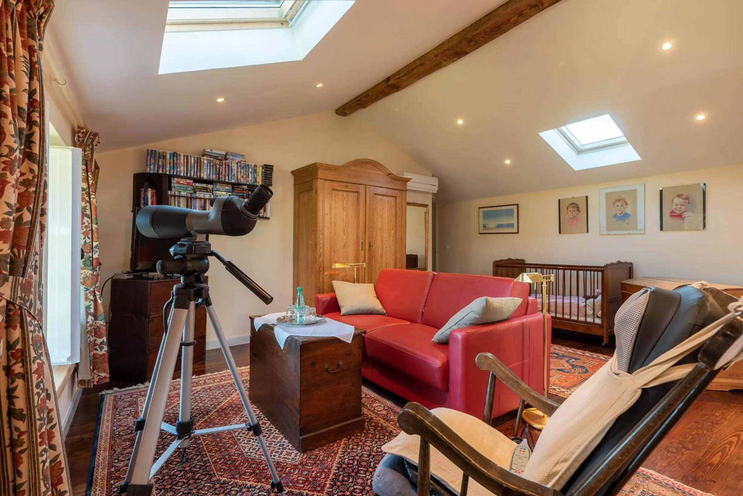 Seating area in Aita Baita