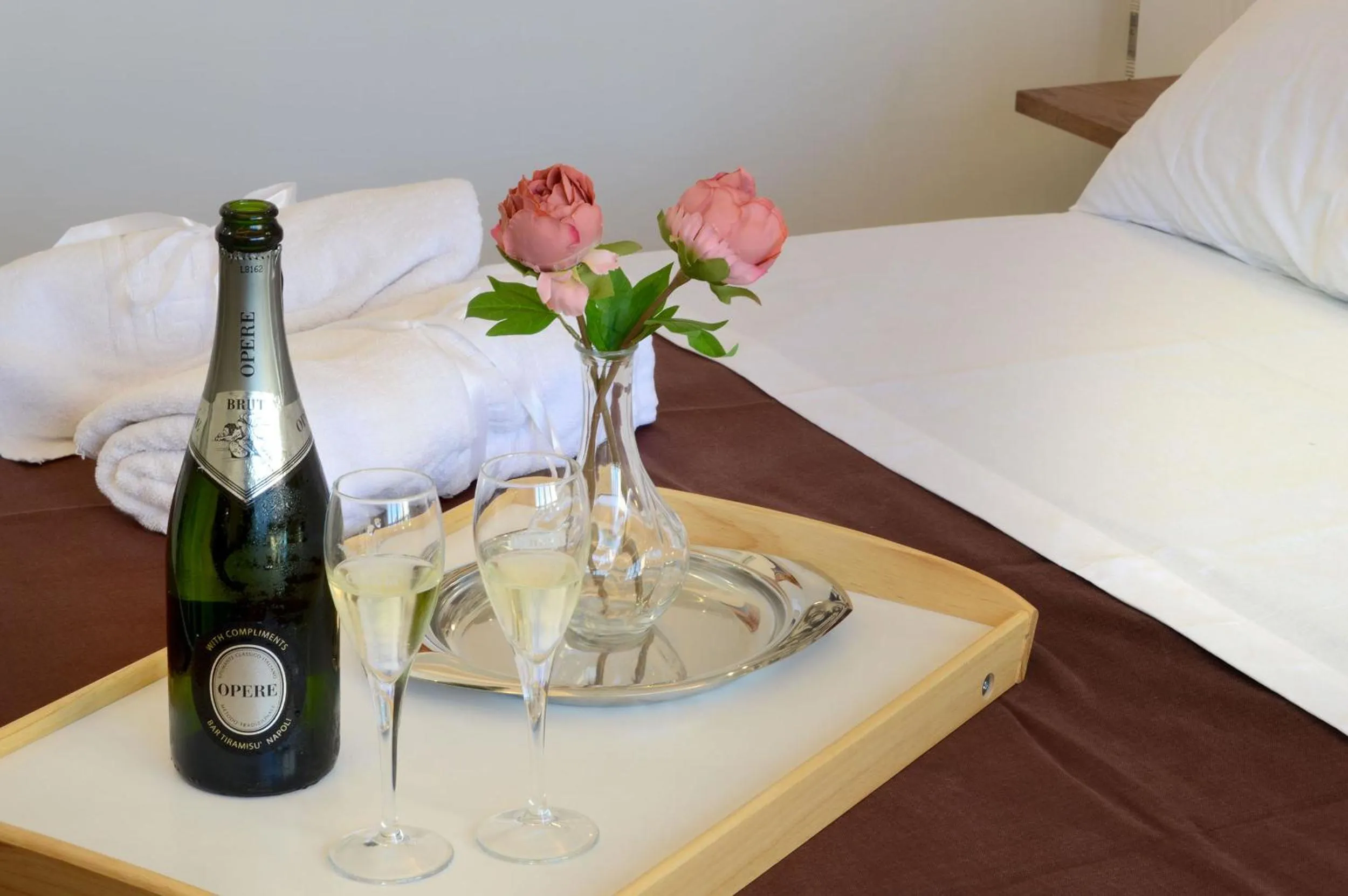 Bed in Napoli Central Station Studio