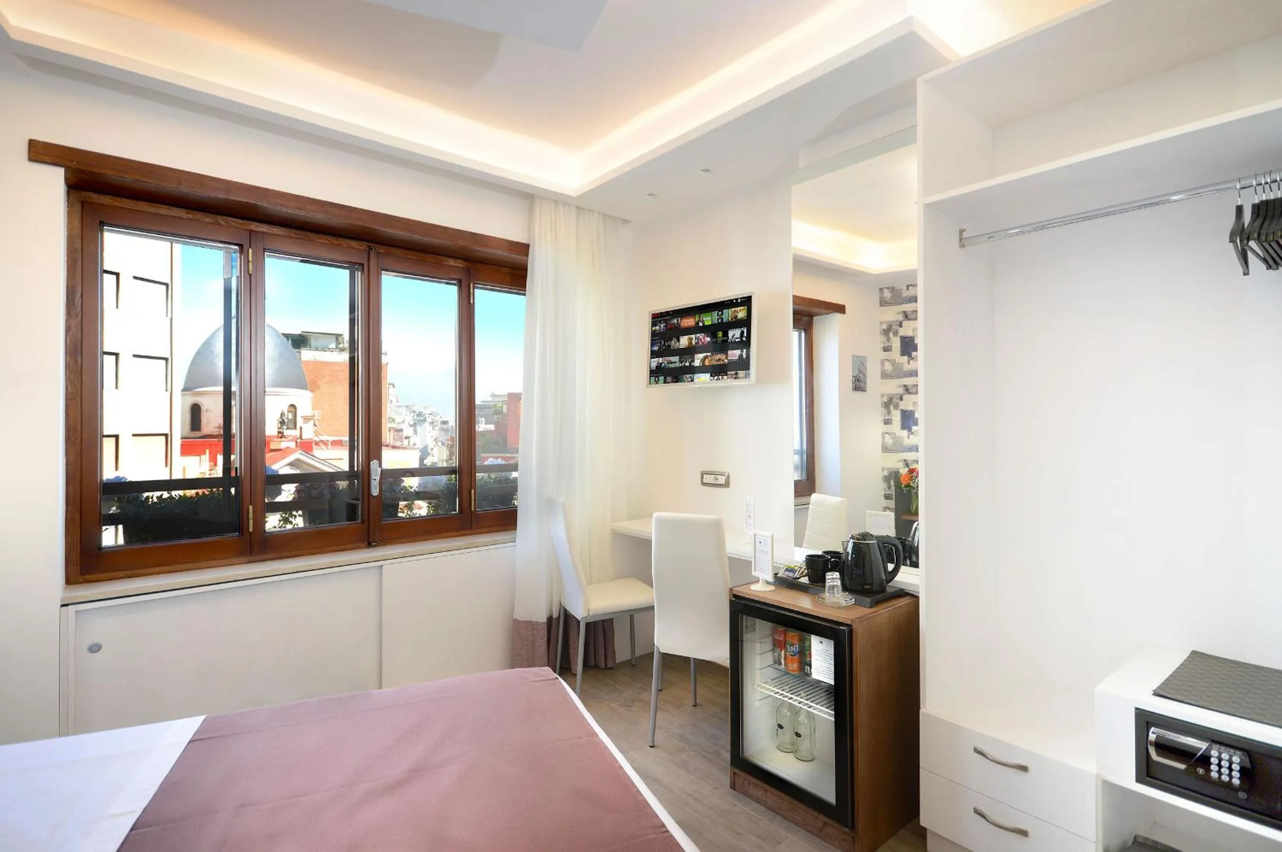 Bed in Napoli Central Station Studio