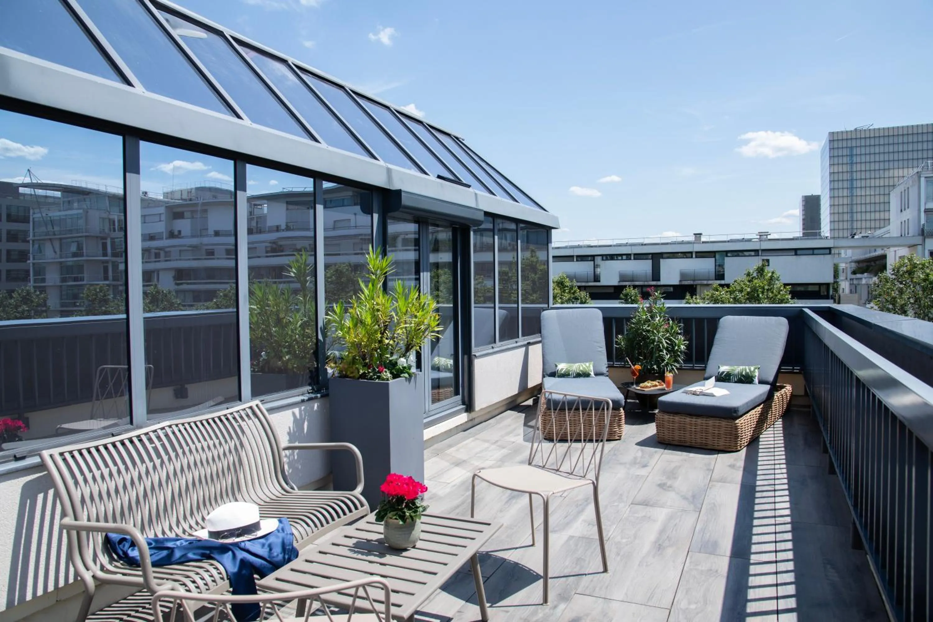 Balcony/Terrace in Mercure Paris Bercy Bibliothèque