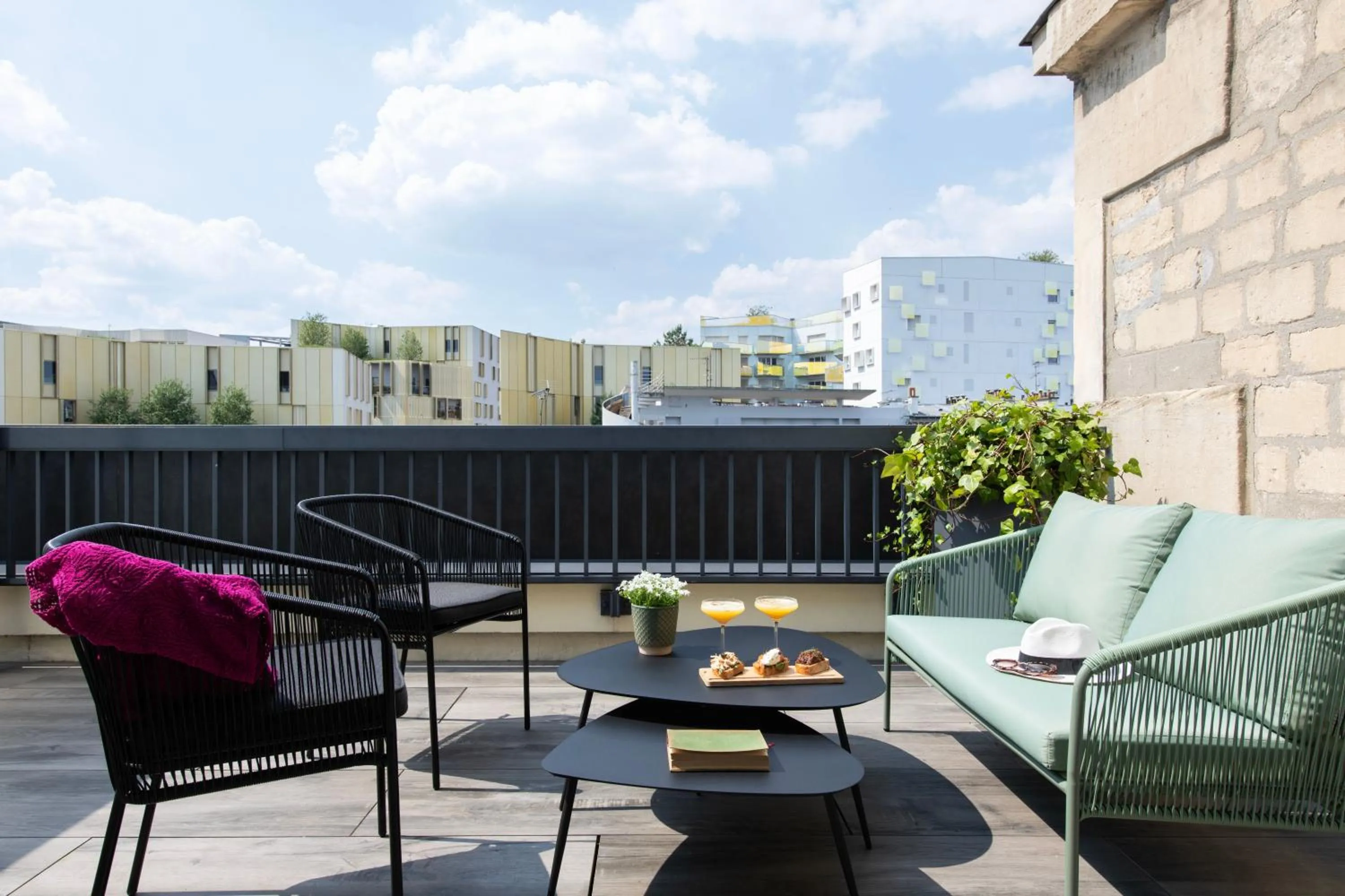 Balcony/Terrace in Mercure Paris Bercy Bibliothèque