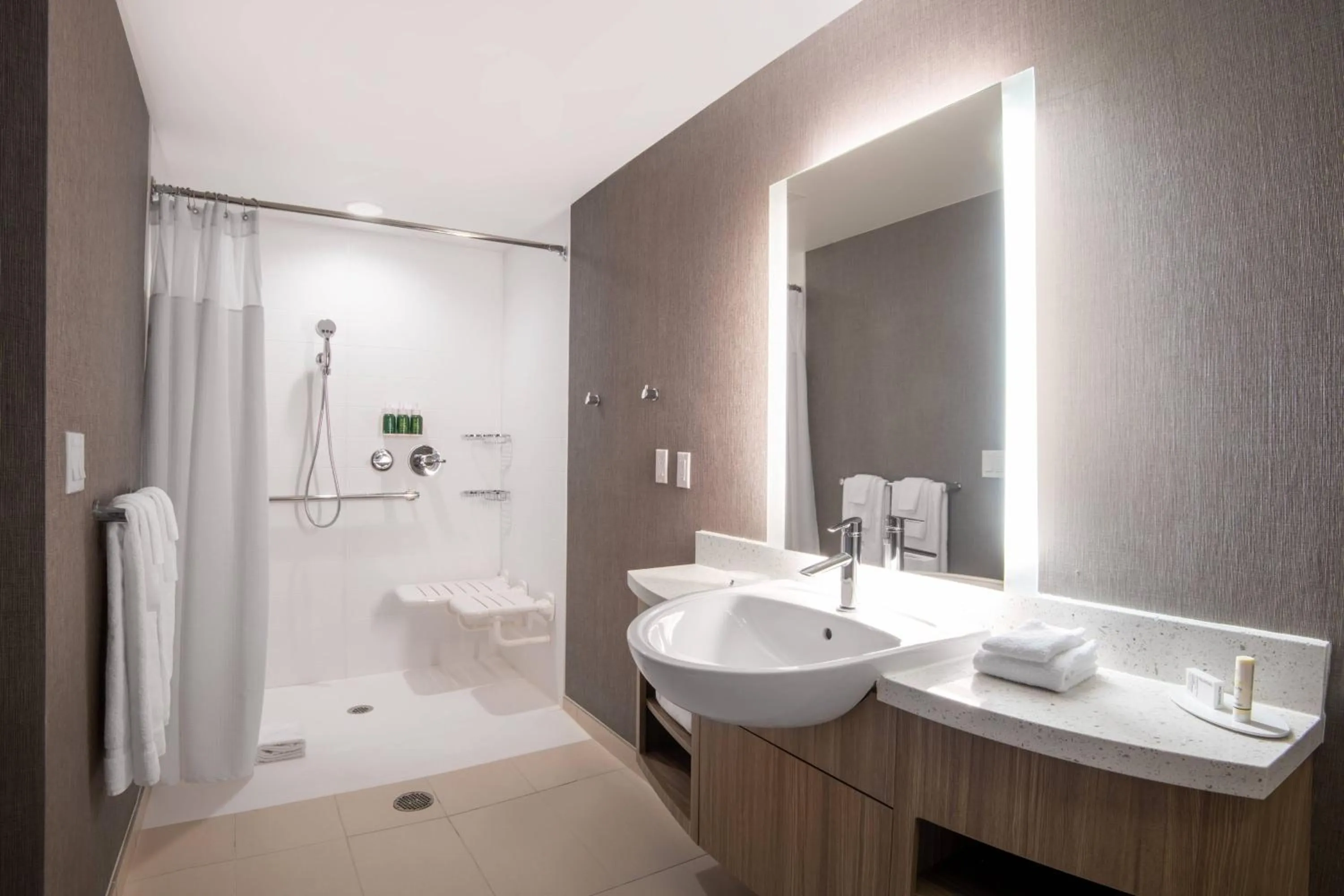 Bathroom in SpringHill Suites Denver Parker