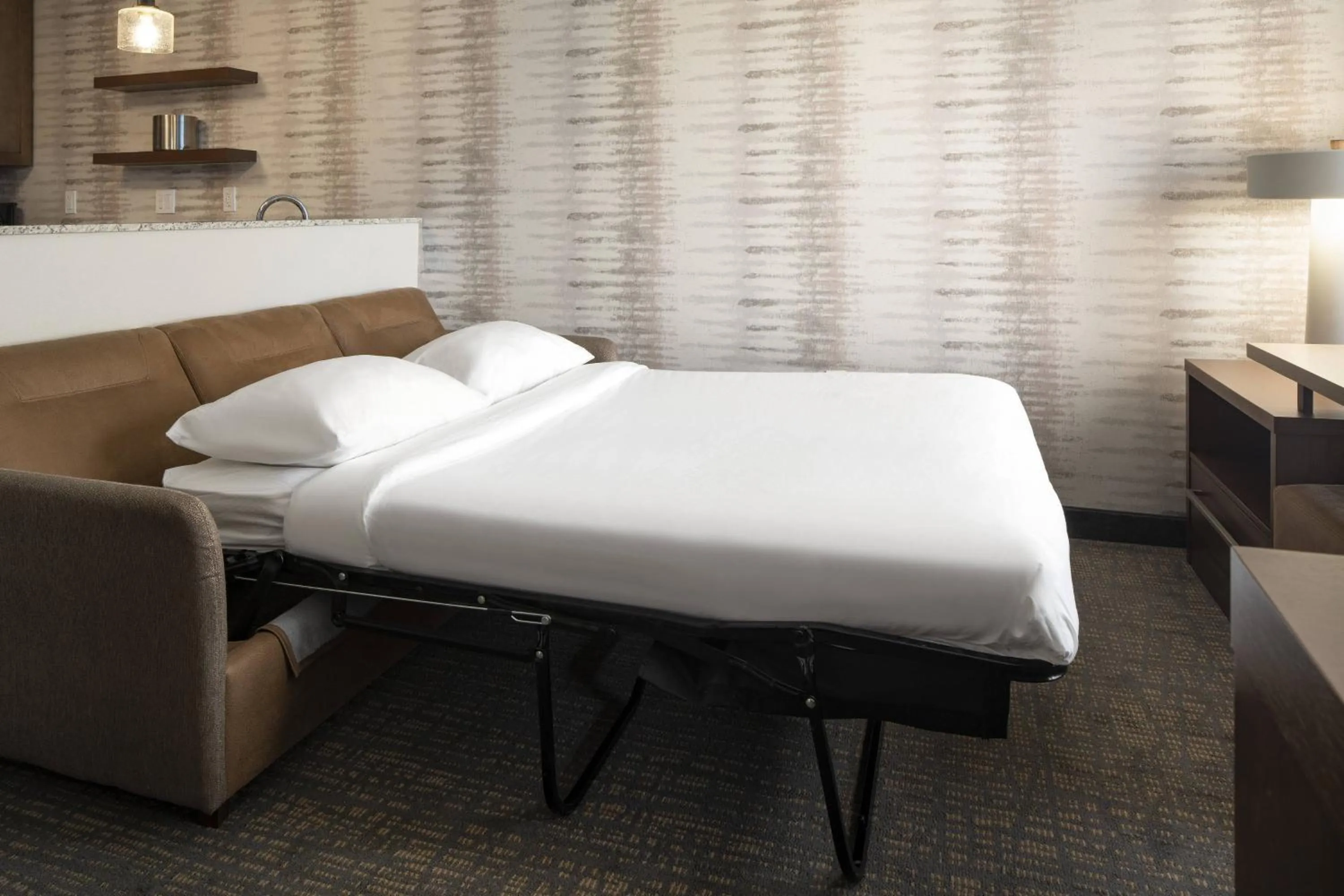 Photo of the whole room, Bed in Residence Inn Walnut Creek