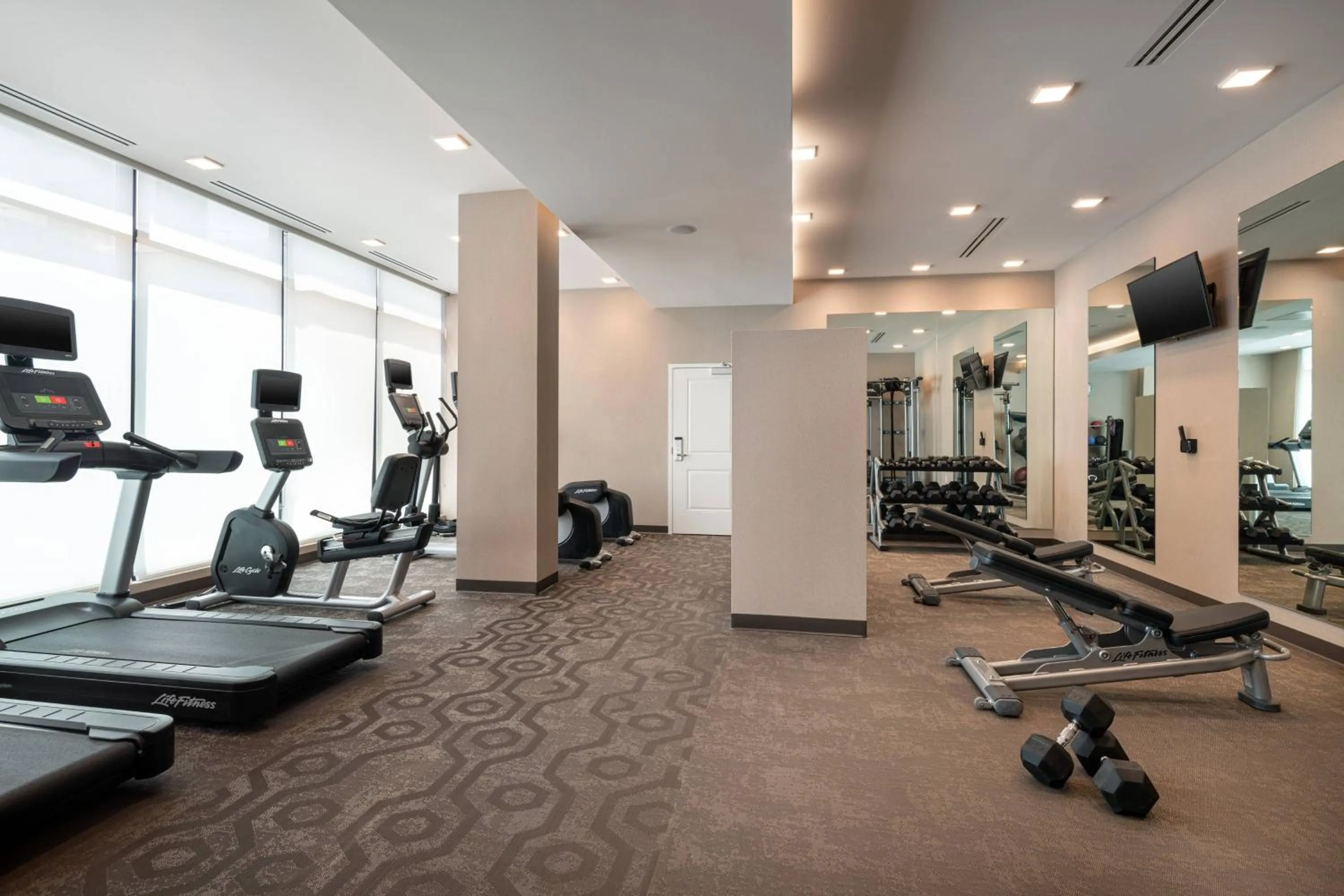 Fitness centre/facilities in Residence Inn Walnut Creek