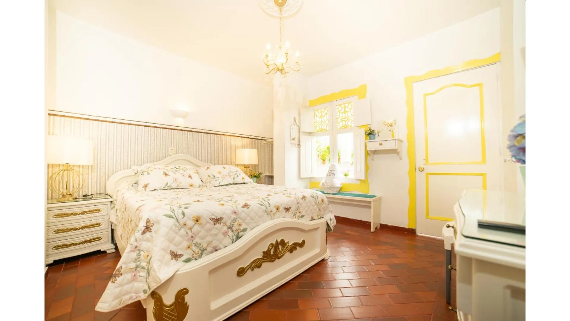 Bed in Posada del Angel