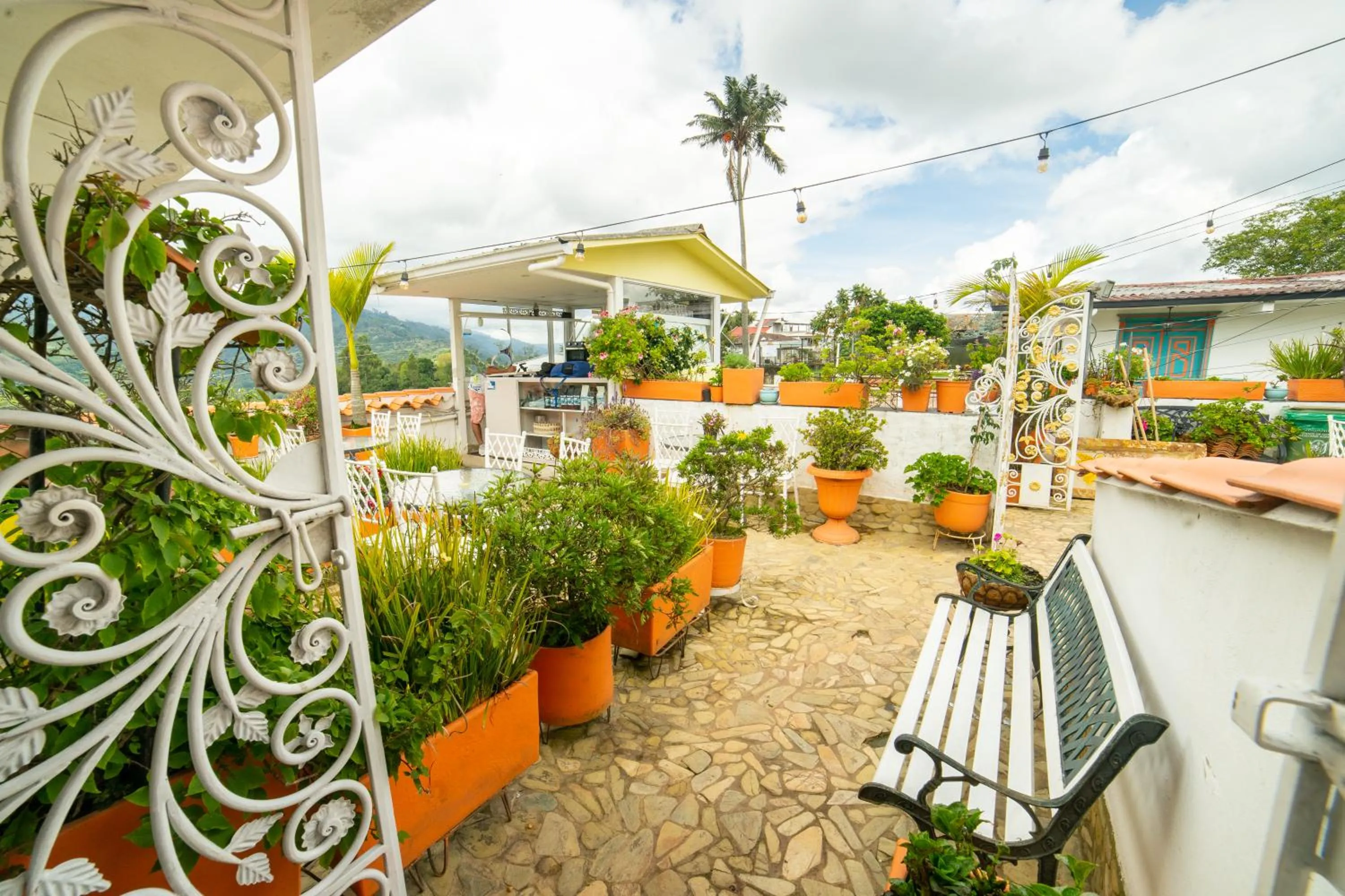 Patio in Posada del Angel
