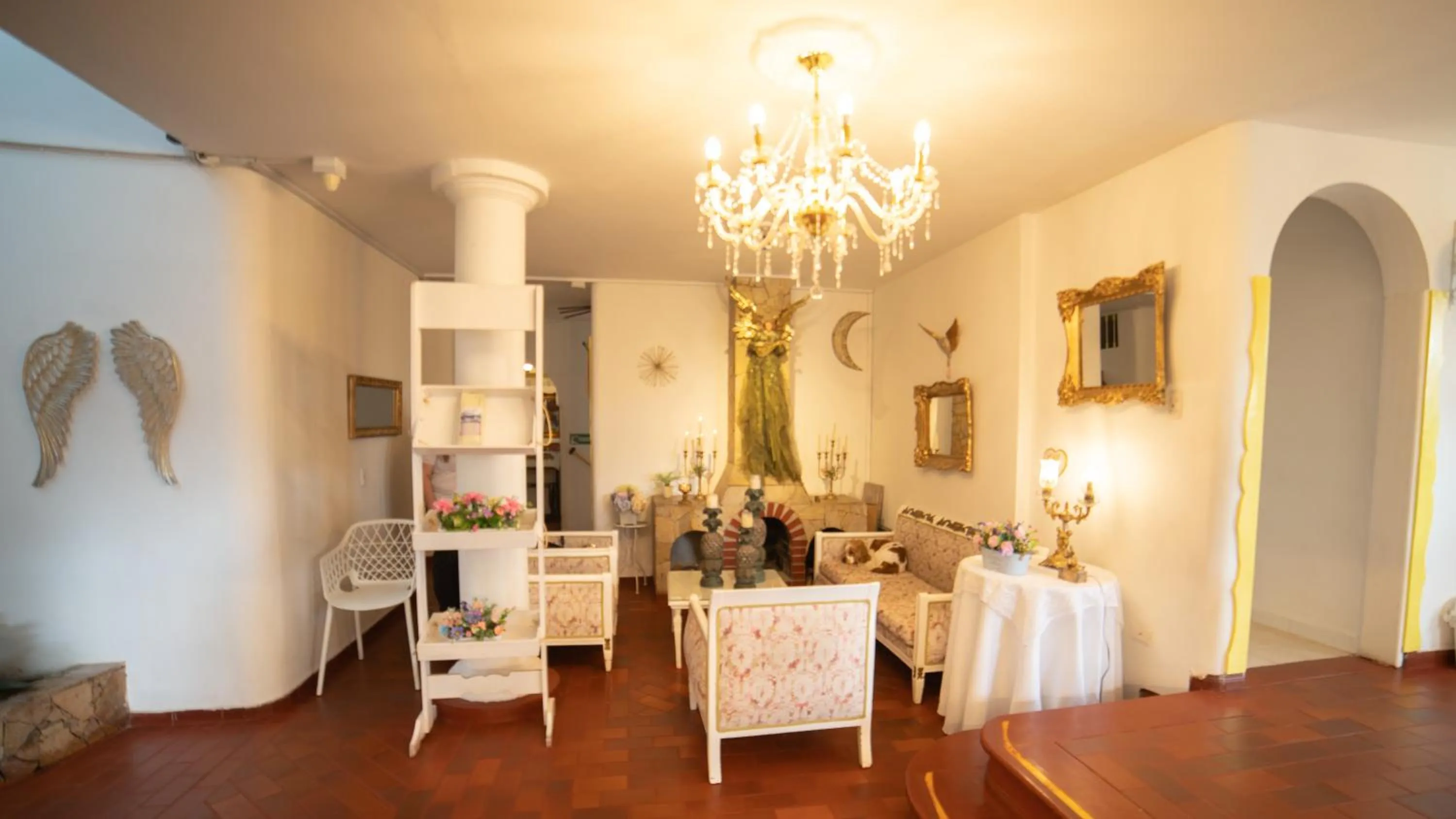 Living room in Posada del Angel