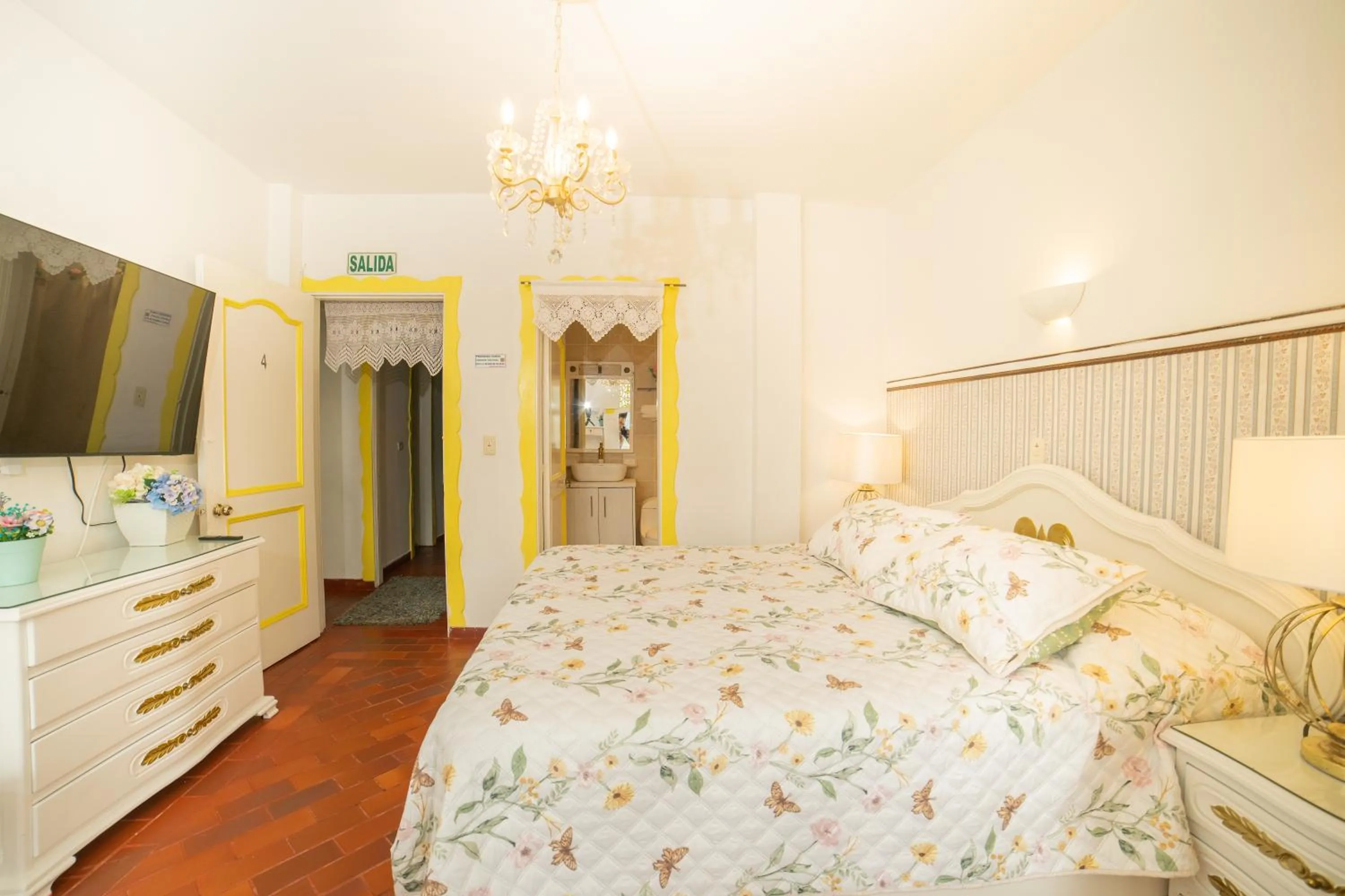 Bed in Posada del Angel