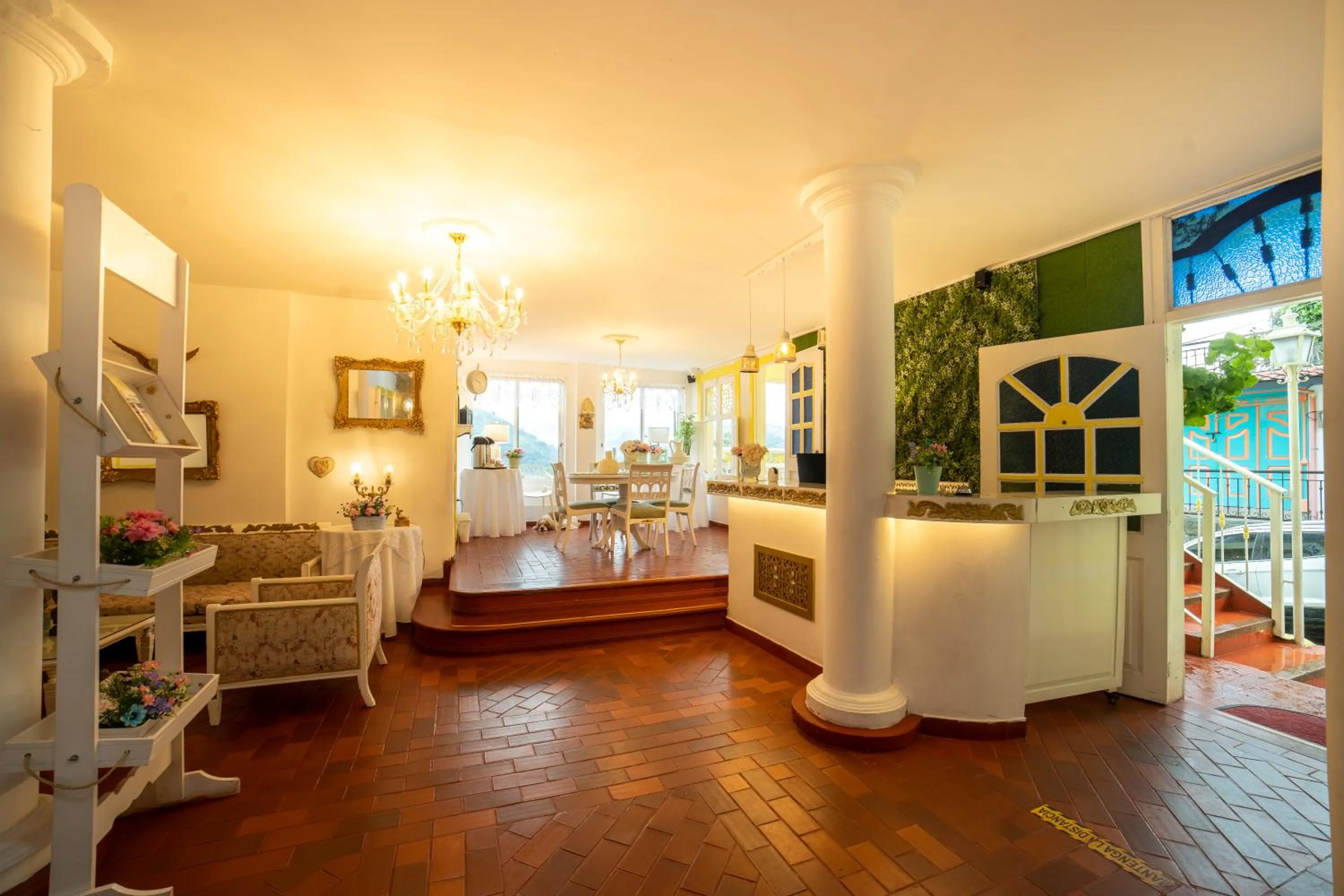 Living room in Posada del Angel