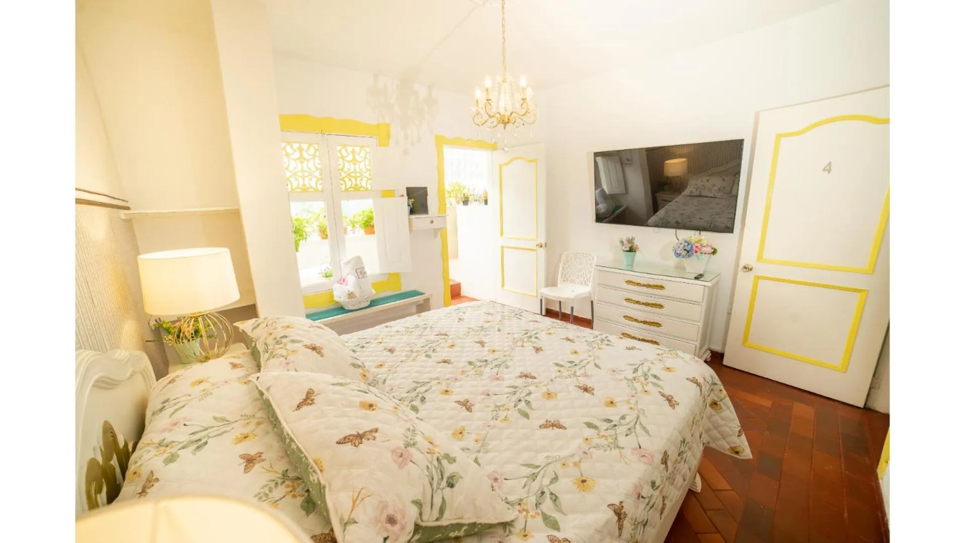 Bed in Posada del Angel