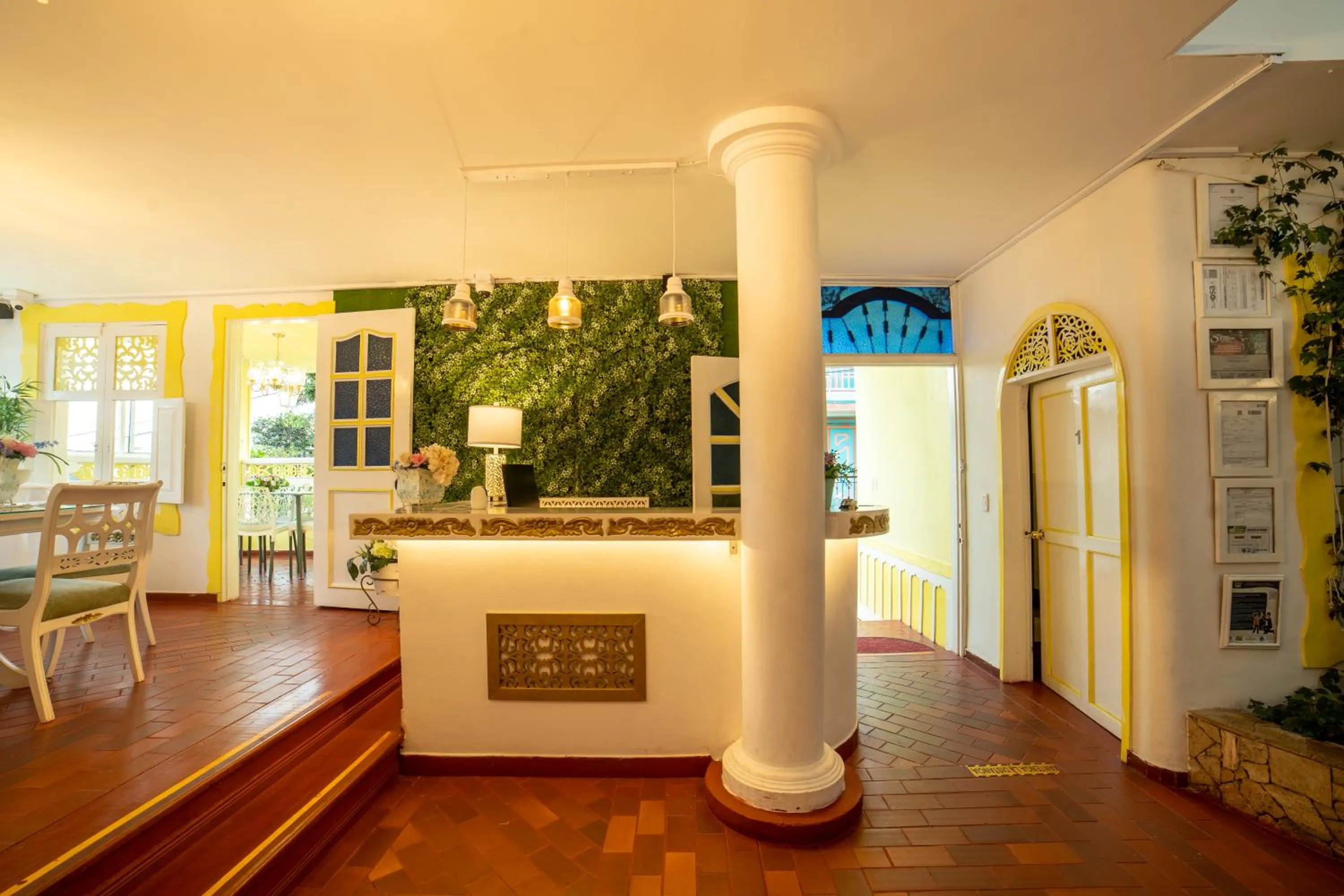 Living room in Posada del Angel