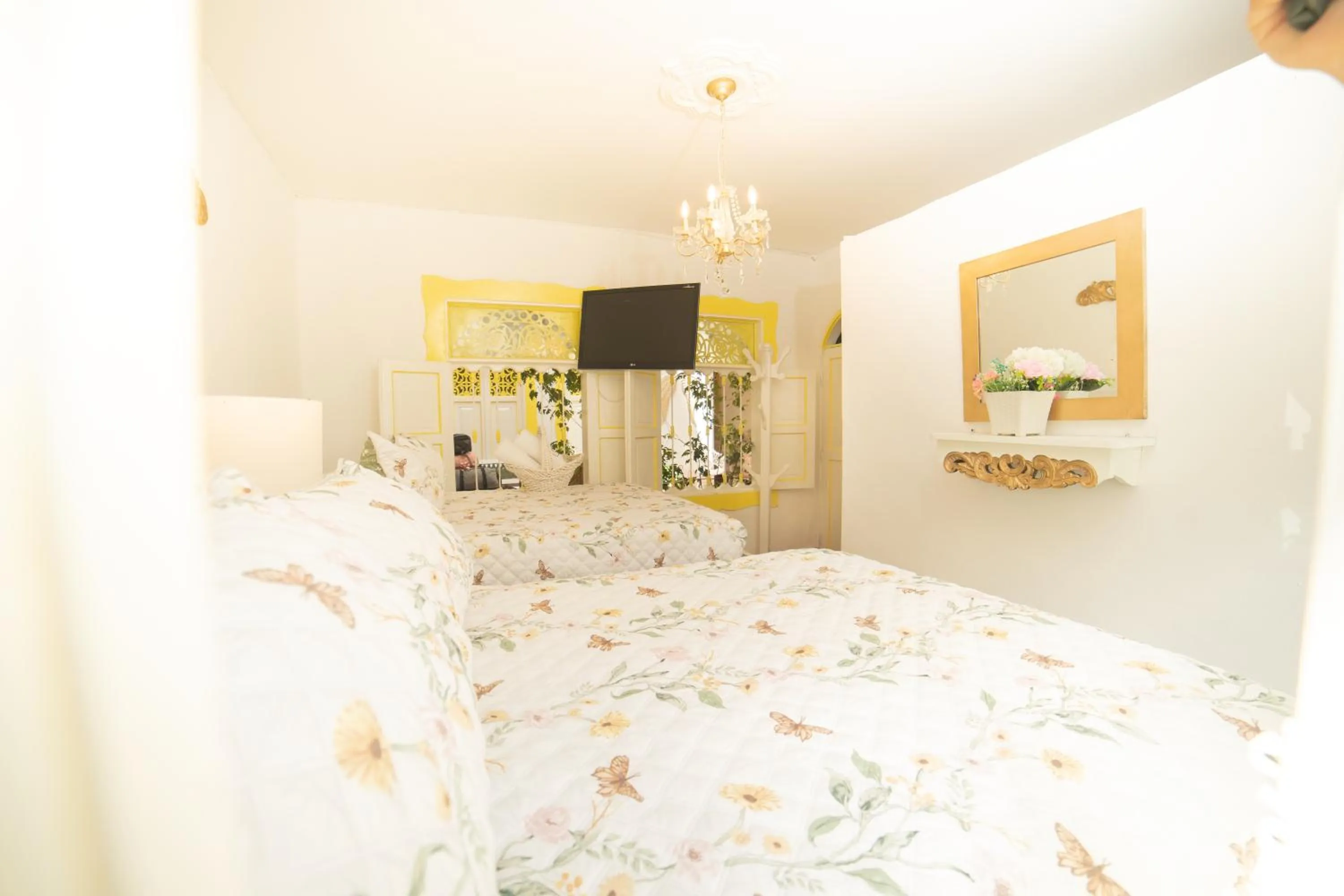 Bed in Posada del Angel