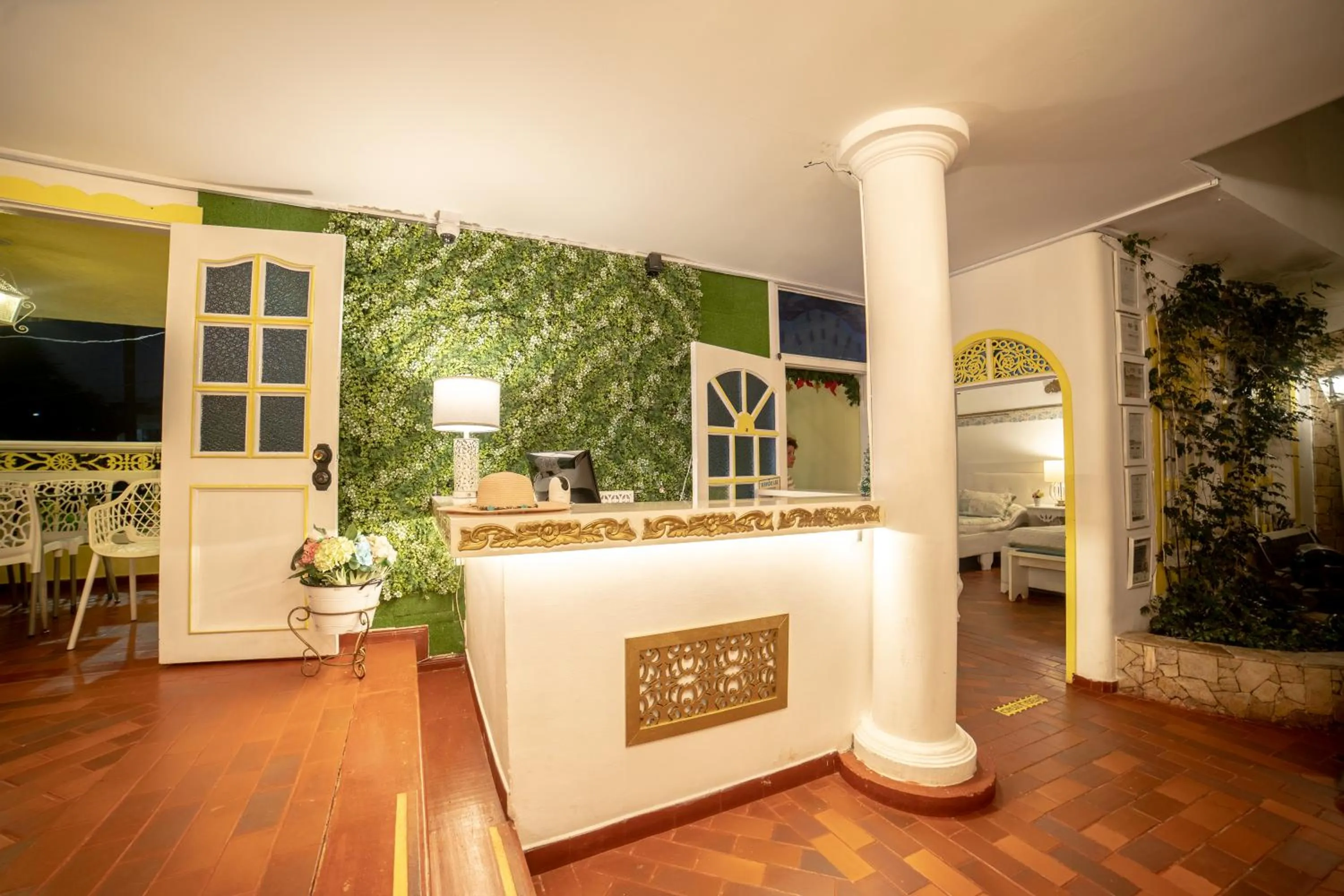 Lobby or reception in Posada del Angel