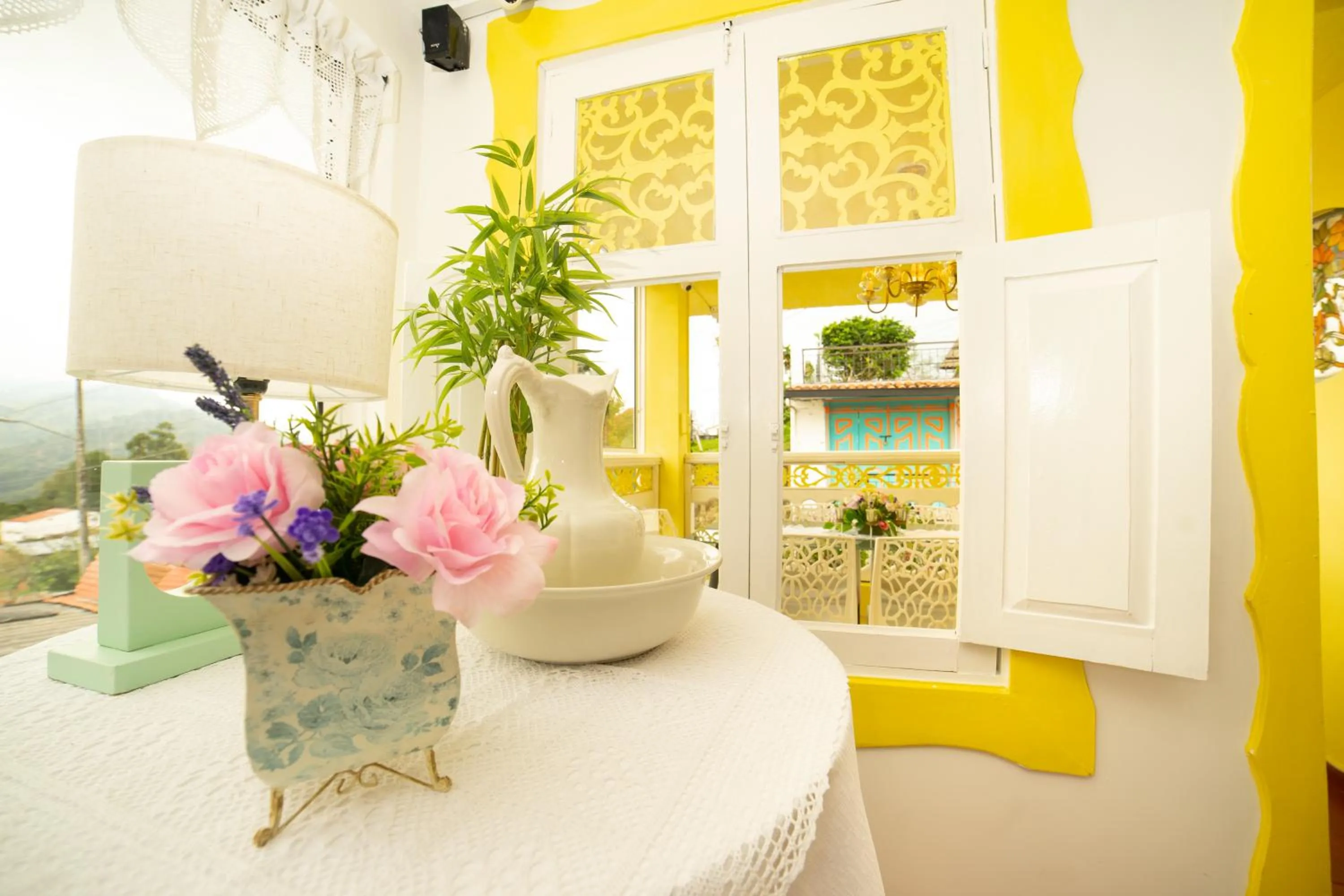 Living room in Posada del Angel