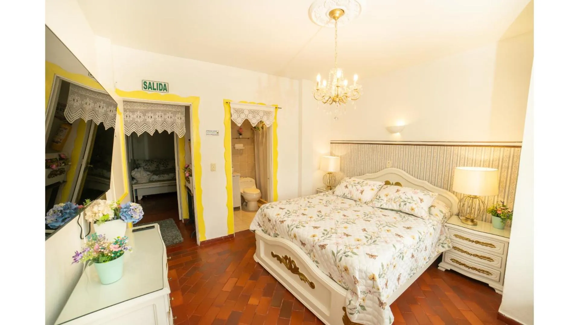 Bed in Posada del Angel