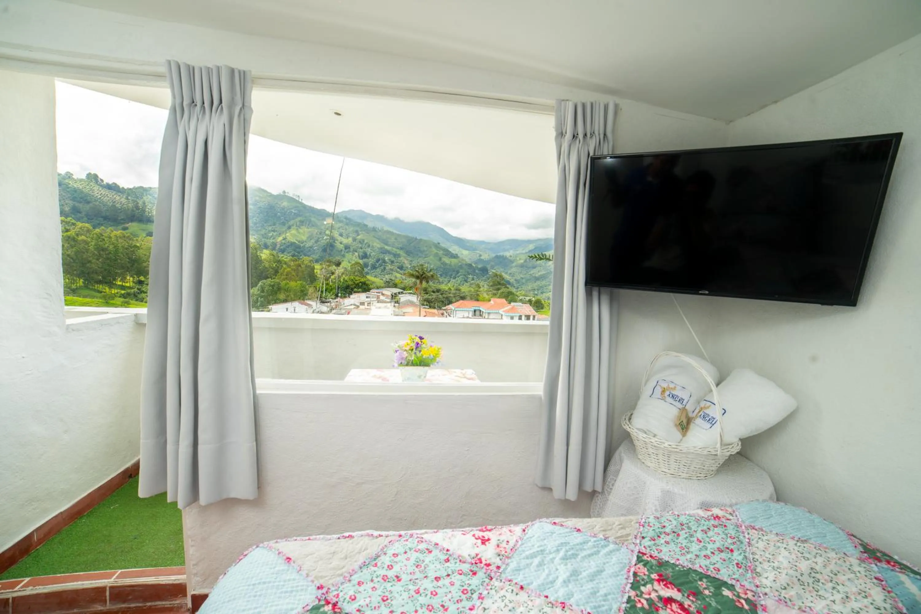 Bed in Posada del Angel