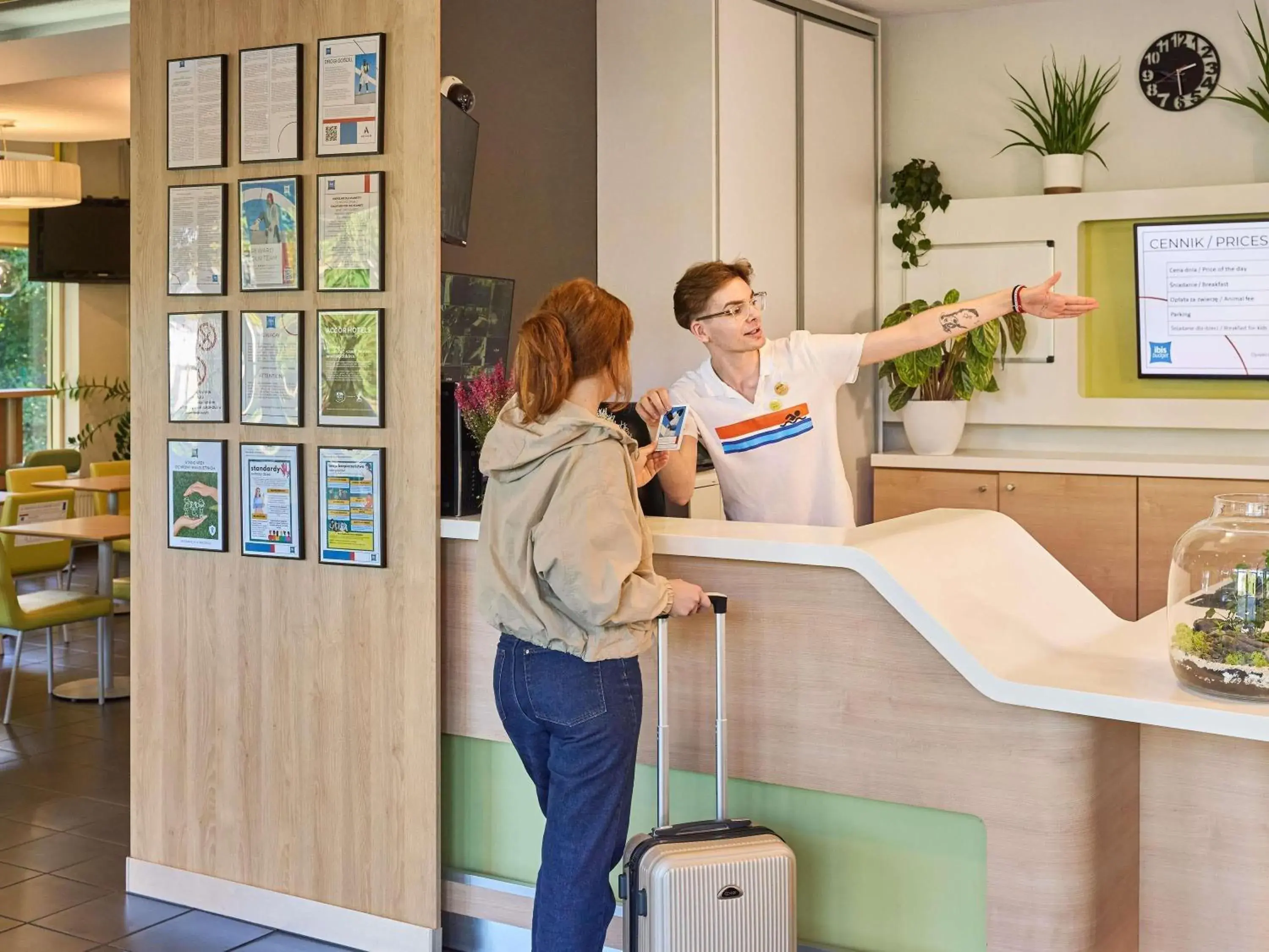 Property building in ibis budget Wrocław Południe Property building in ibis budget Wrocław Południe