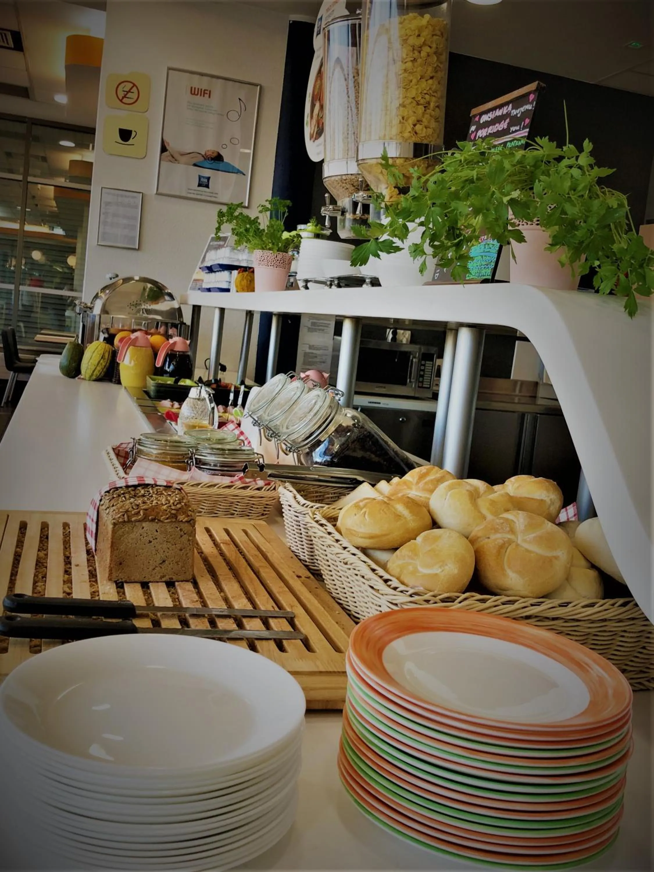 Food close-up in ibis budget Katowice Centrum