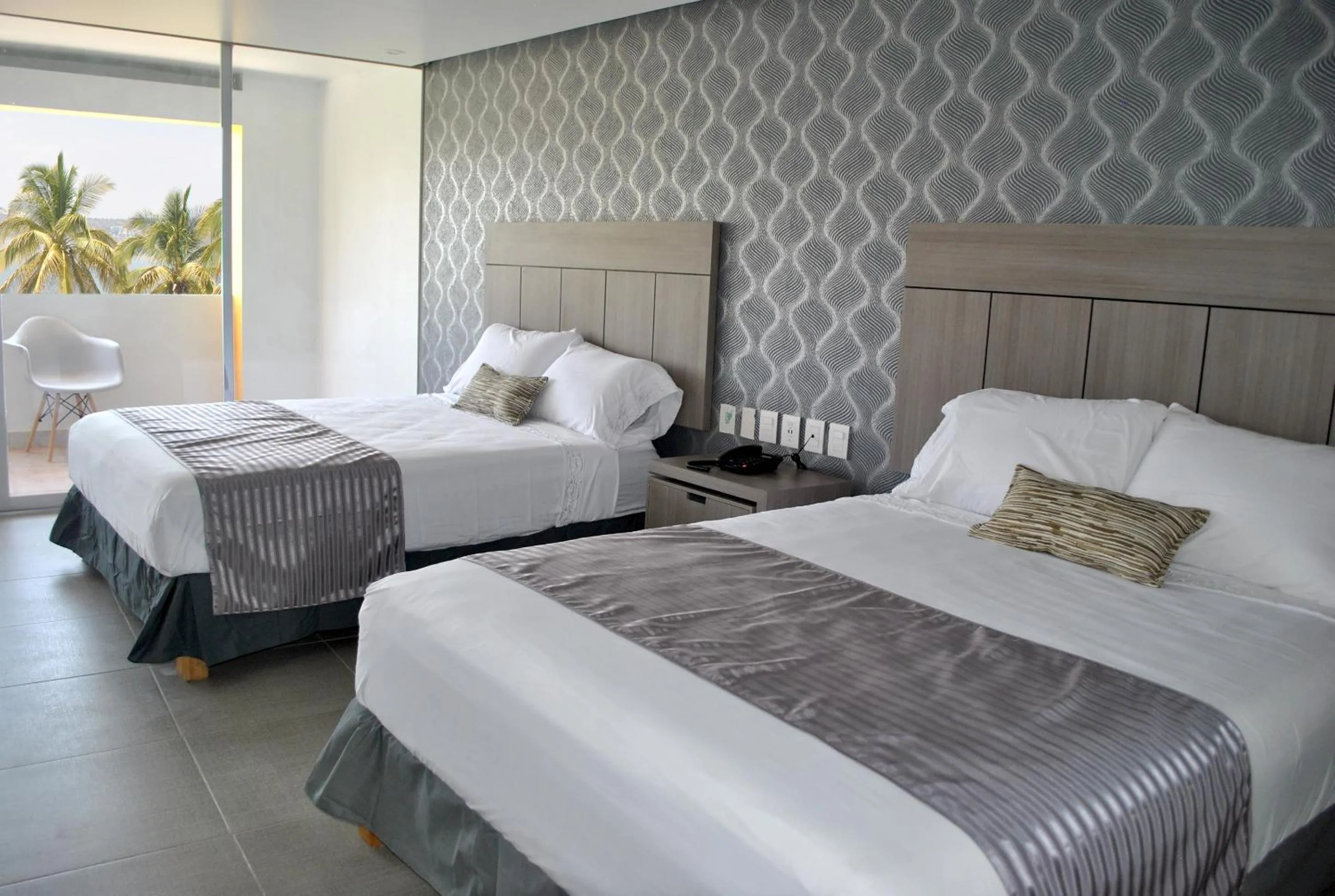 Bed in Hotel Infinity