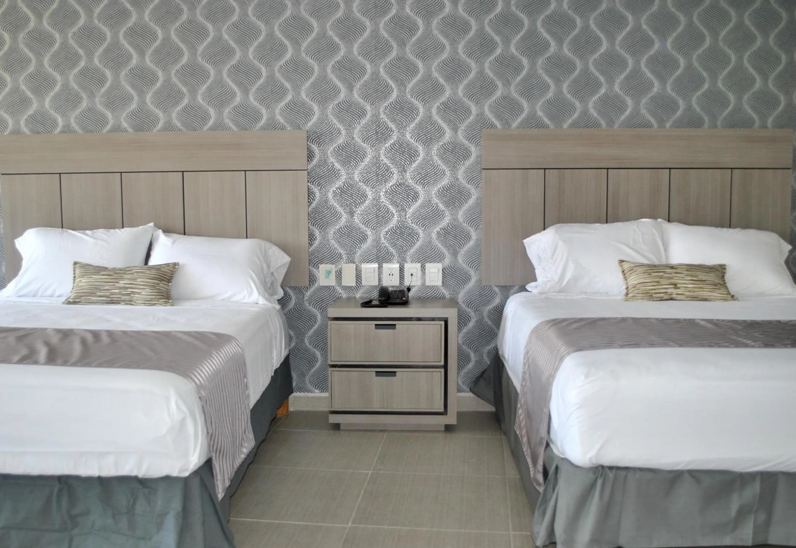 Bed in Hotel Infinity