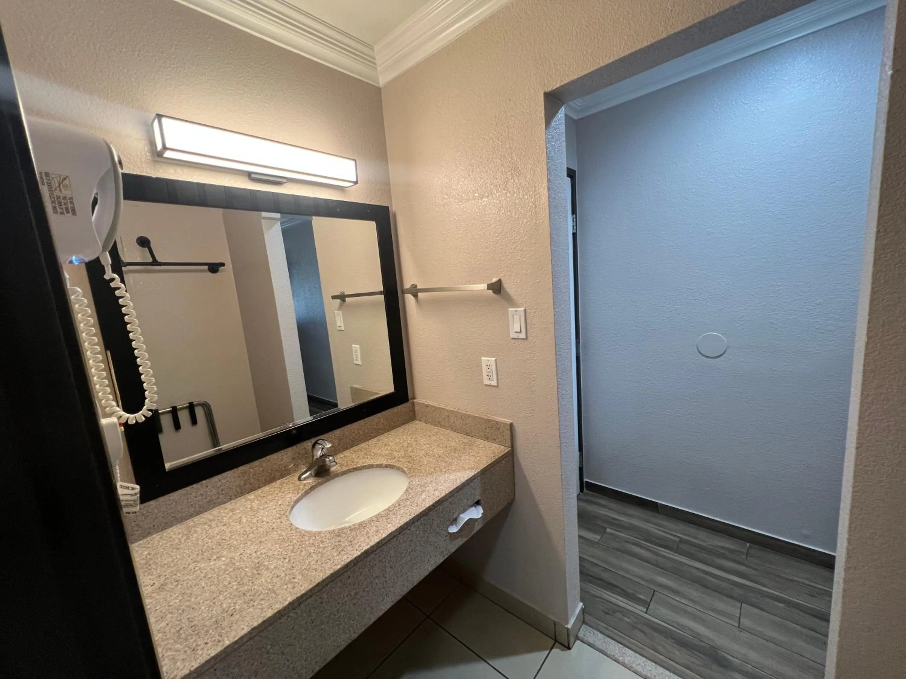 Bathroom in Super 8 by Wyndham Mesa Downtown Near Convention Center