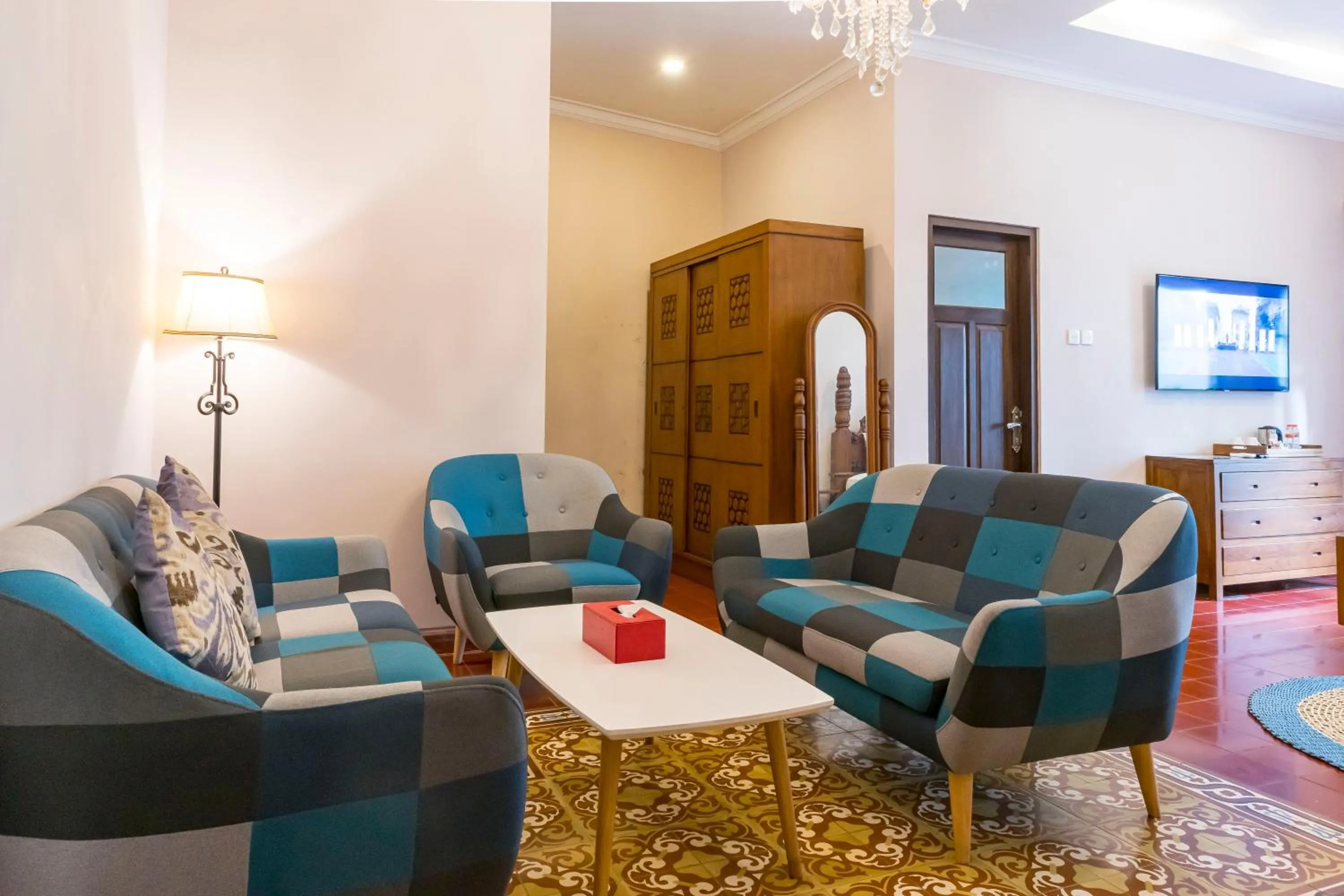 Living room in Clemmie Huis