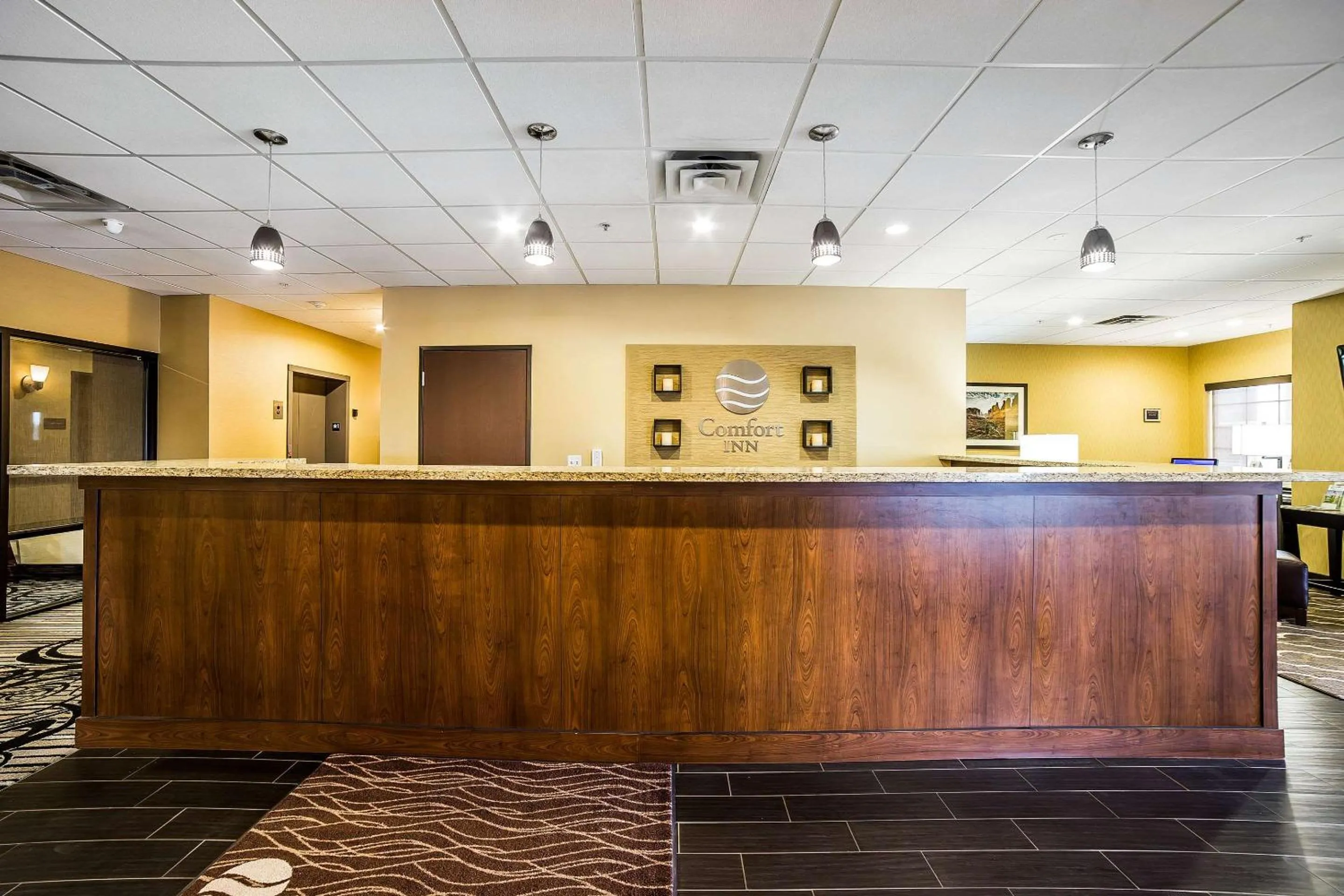 Lobby or reception in Comfort Inn Ballard-Roosevelt