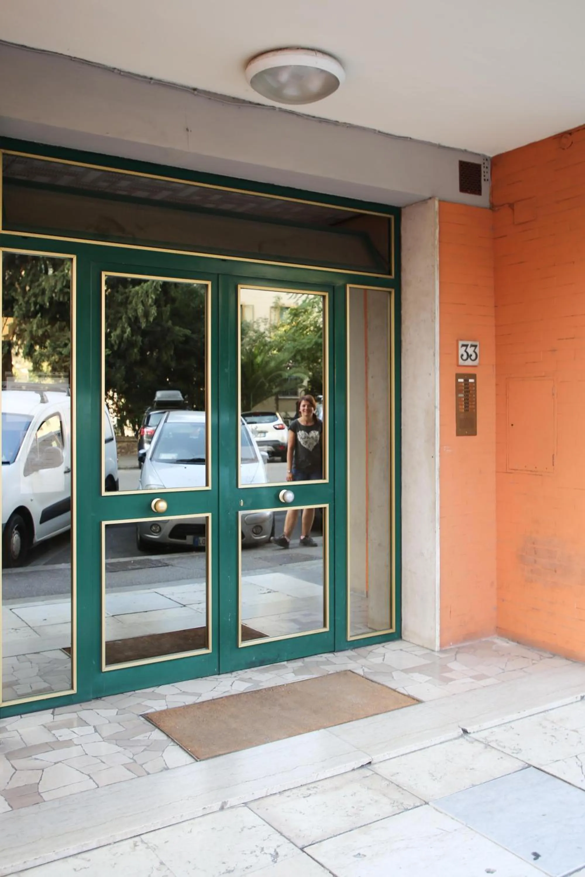 Facade/entrance in Residenza Leone