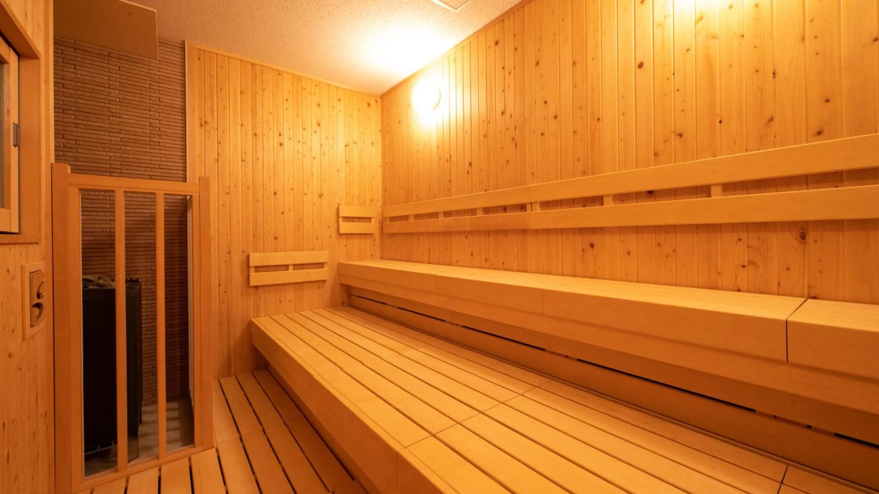 Sauna in HOTEL SANSUI NAHA Ryukyu Onsen Naminoue-No-Yu