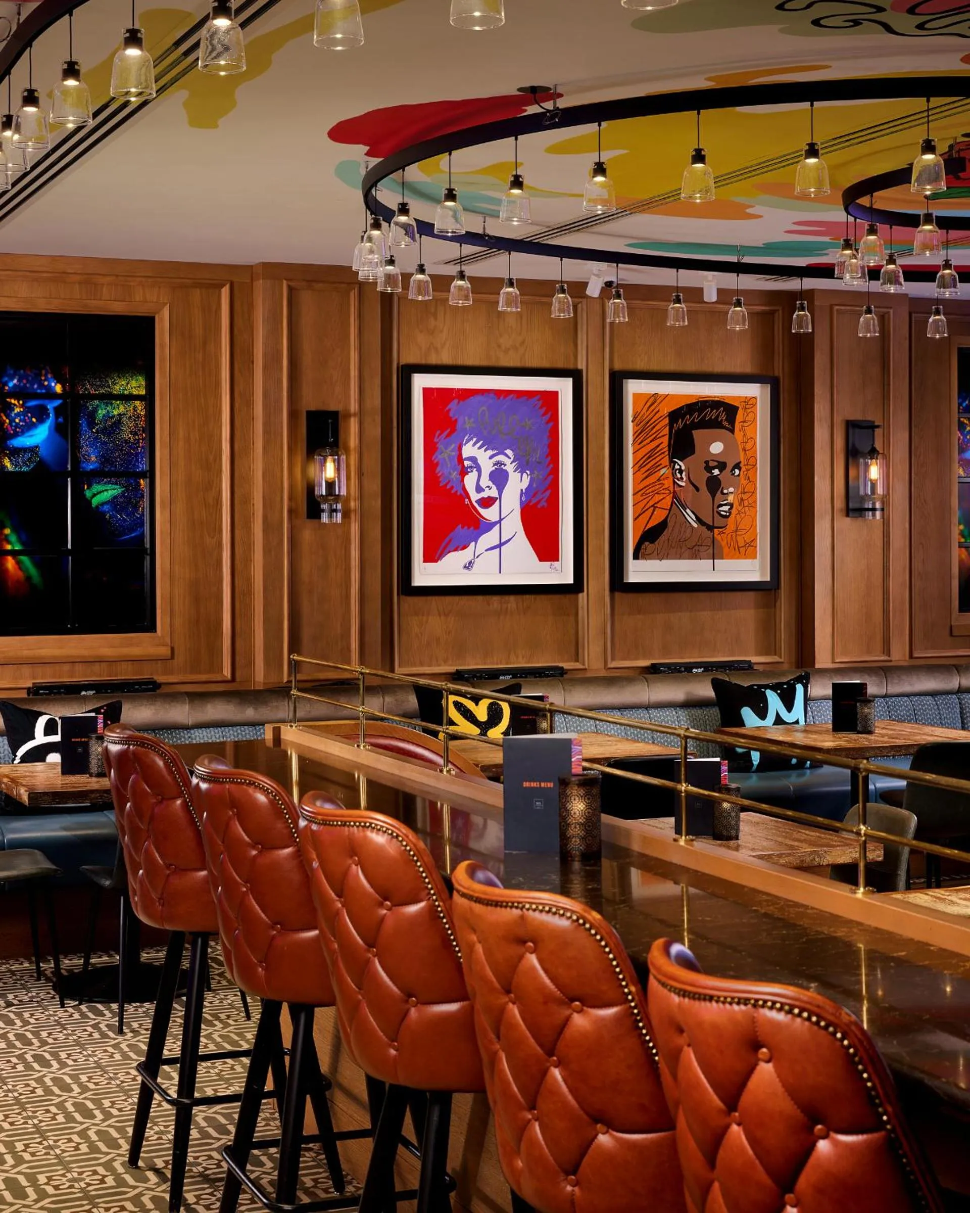 Lounge or bar in NYX Hotel Dublin Christchurch