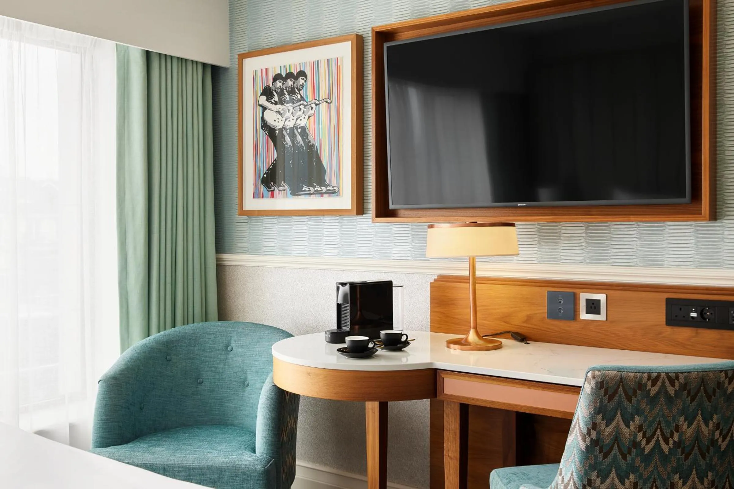 Bedroom in NYX Hotel Dublin Christchurch