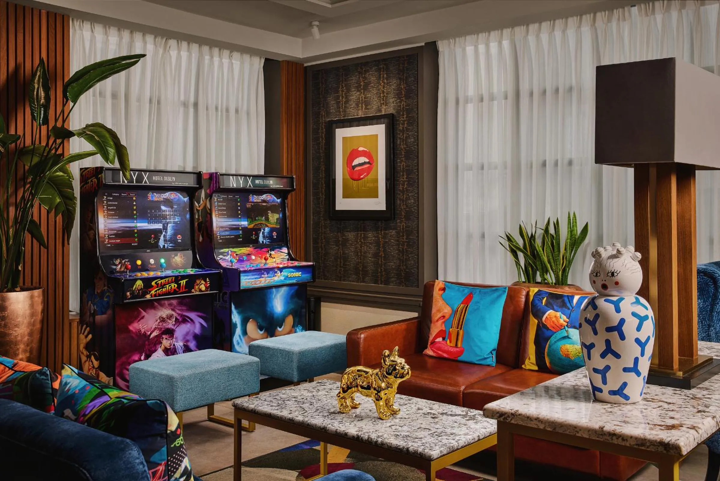 Lobby or reception in NYX Hotel Dublin Christchurch