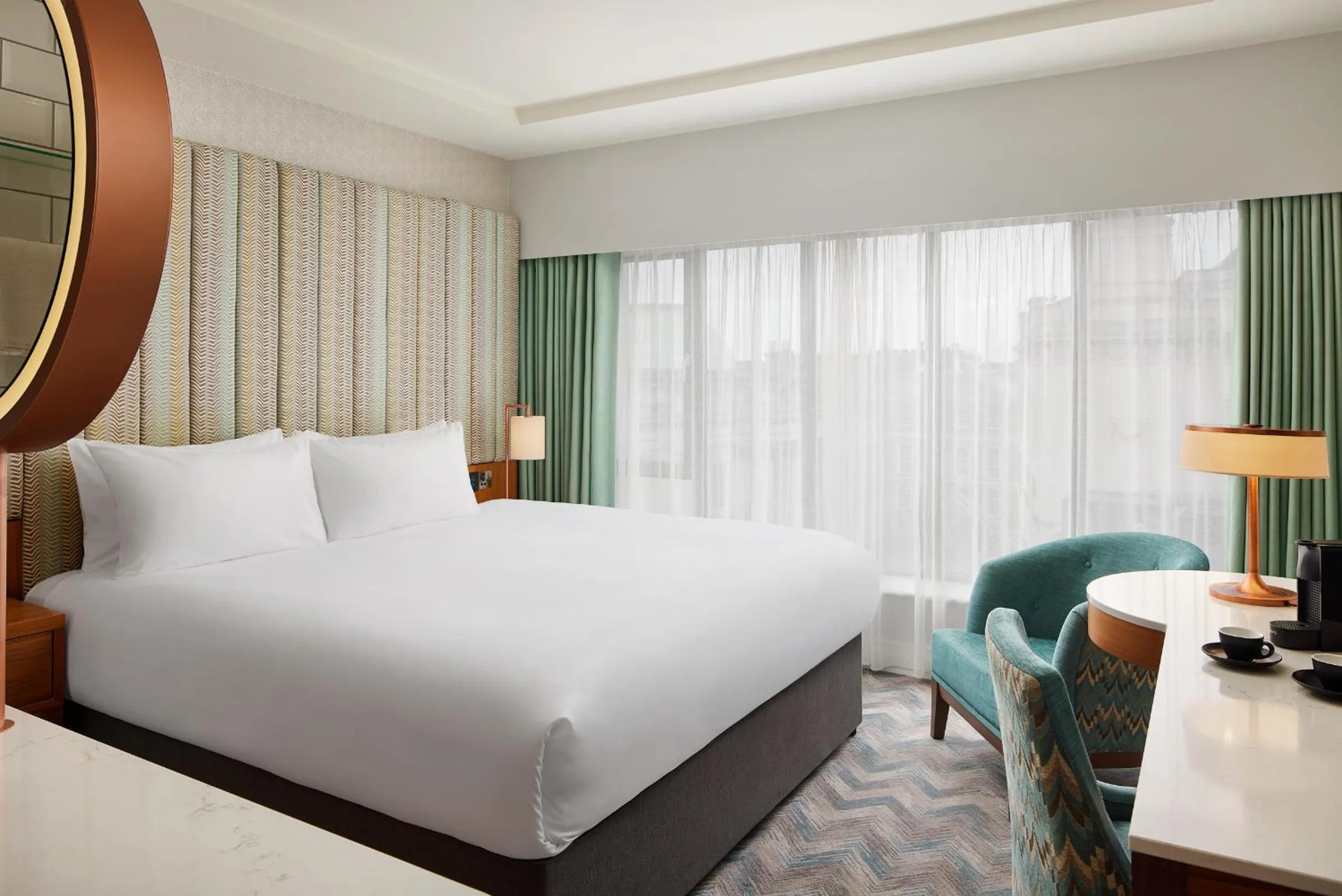 Bedroom, Bed in NYX Hotel Dublin Christchurch