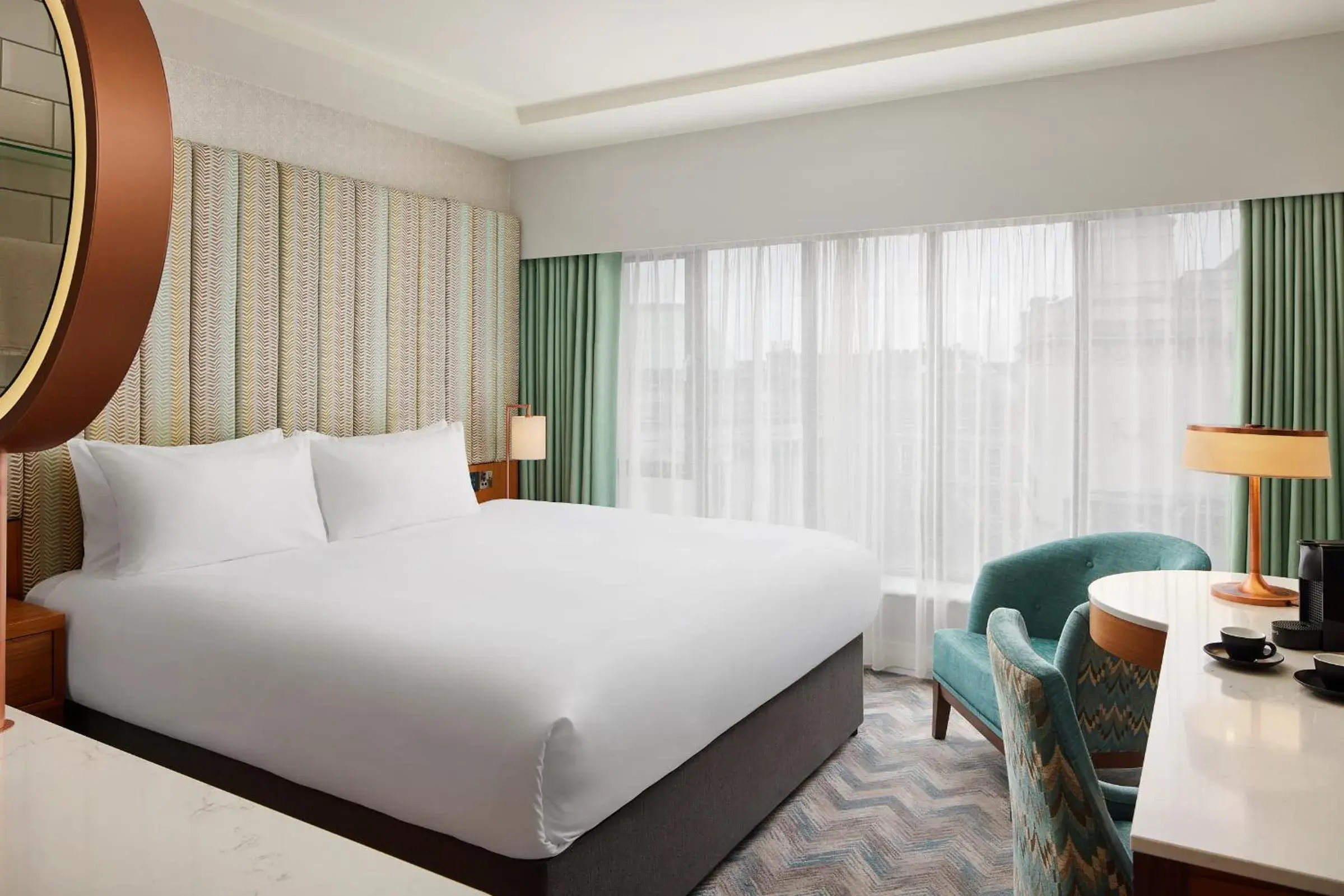 Bedroom, Bed in NYX Hotel Dublin Christchurch Bedroom, Bed in NYX Hotel Dublin Christchurch