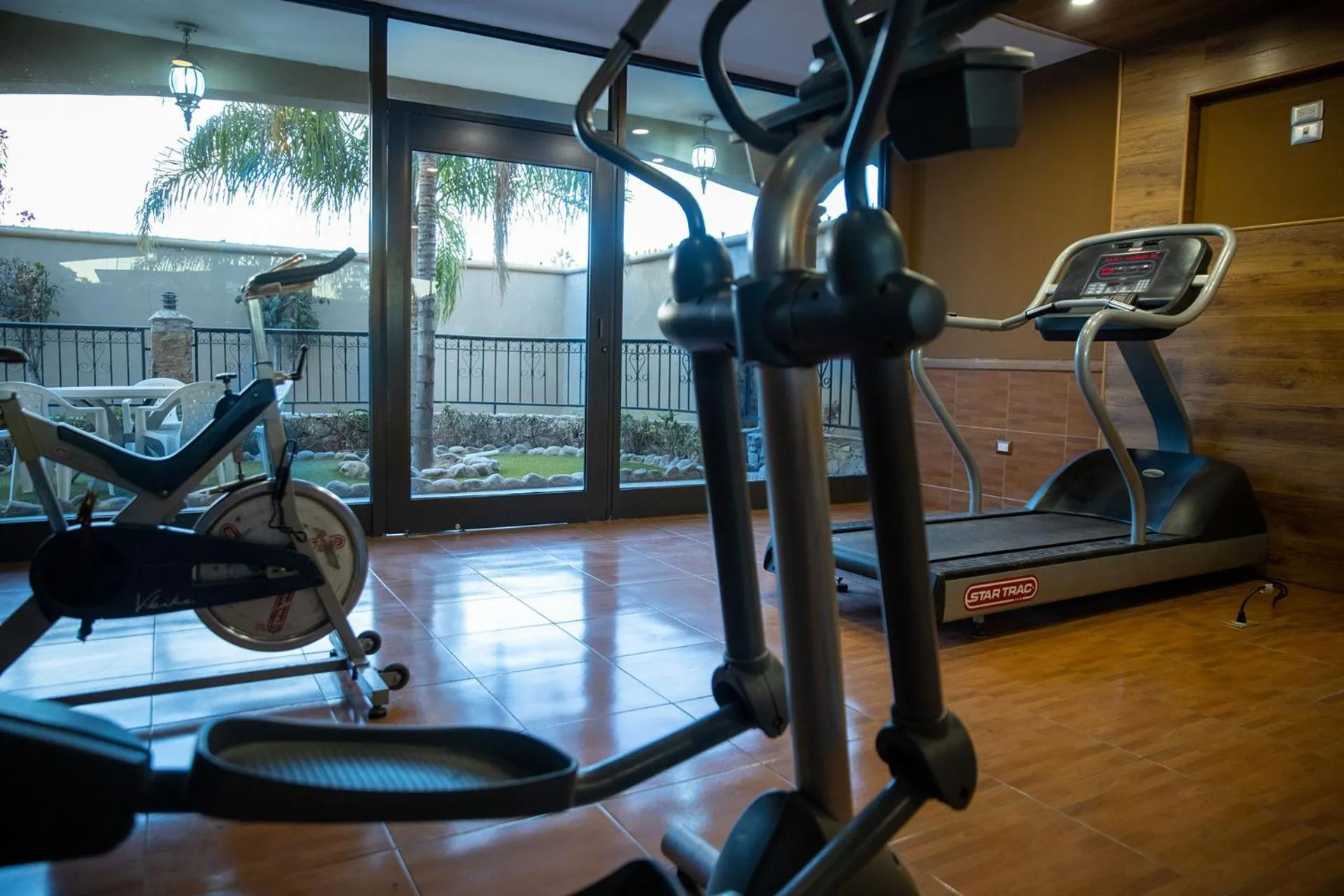Fitness centre/facilities in Hotel San Martin