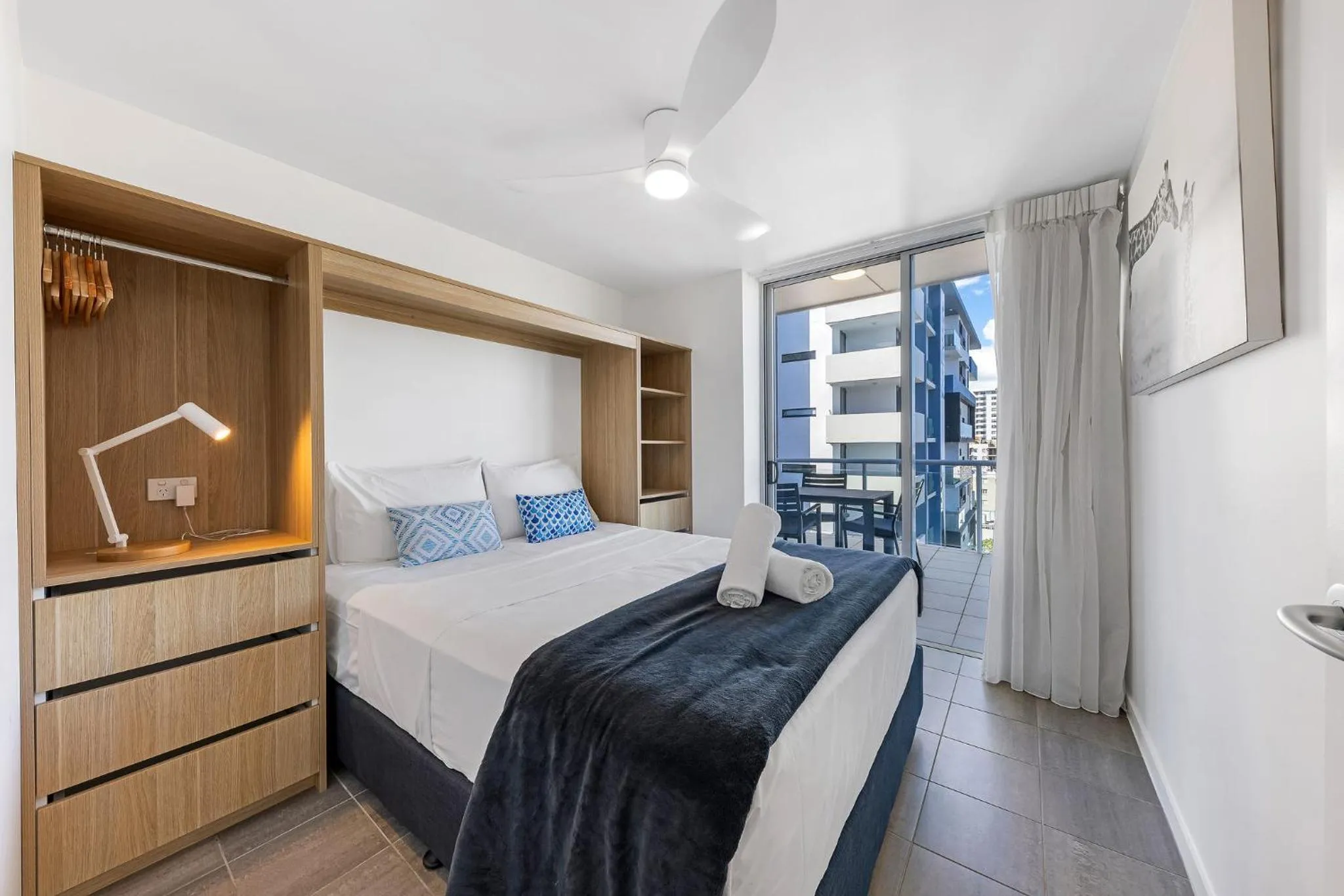 Bedroom, Bed in Pandanus Mooloolaba