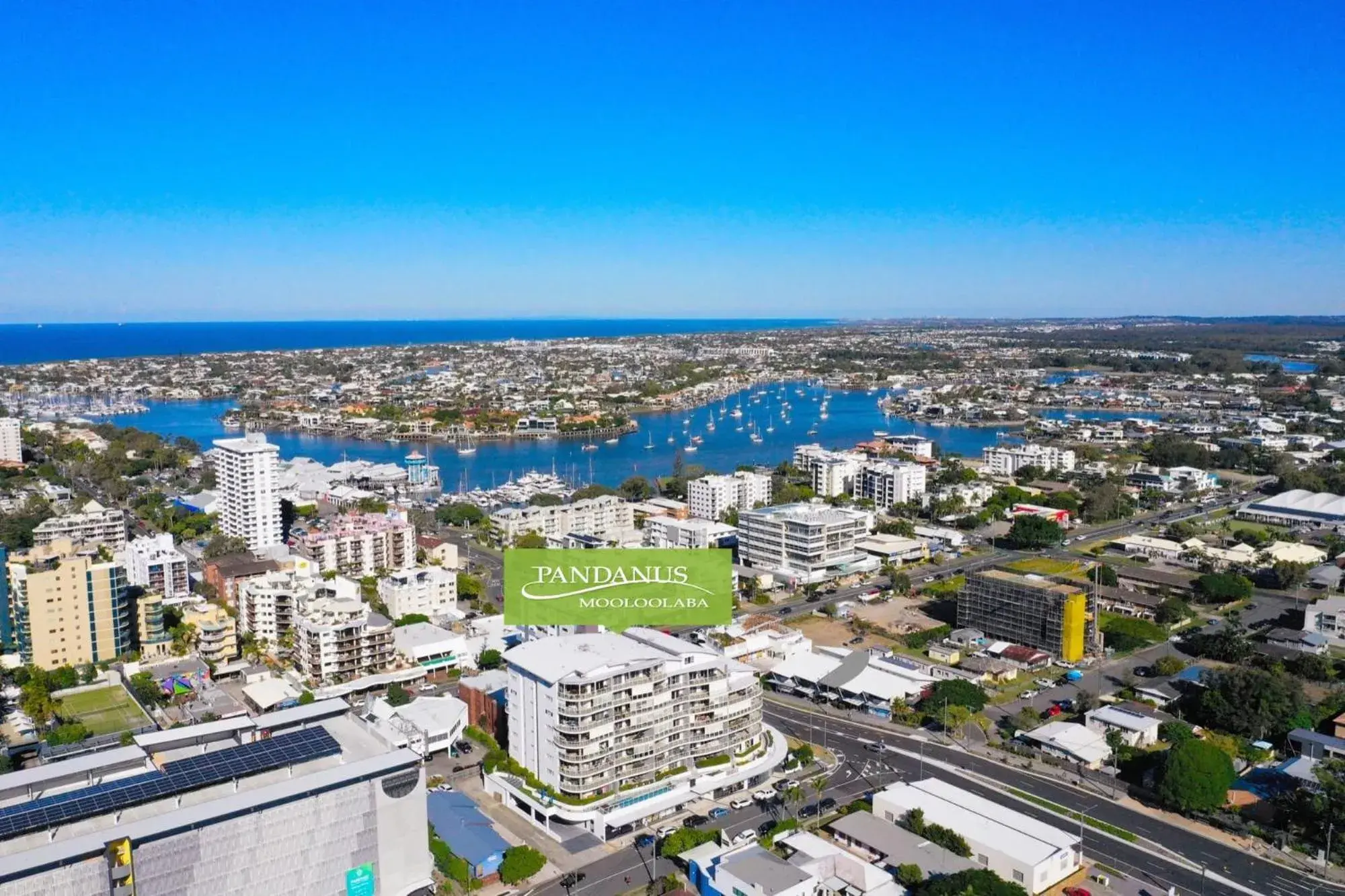 Bird's eye view in Pandanus Mooloolaba Bird's eye view in Pandanus Mooloolaba