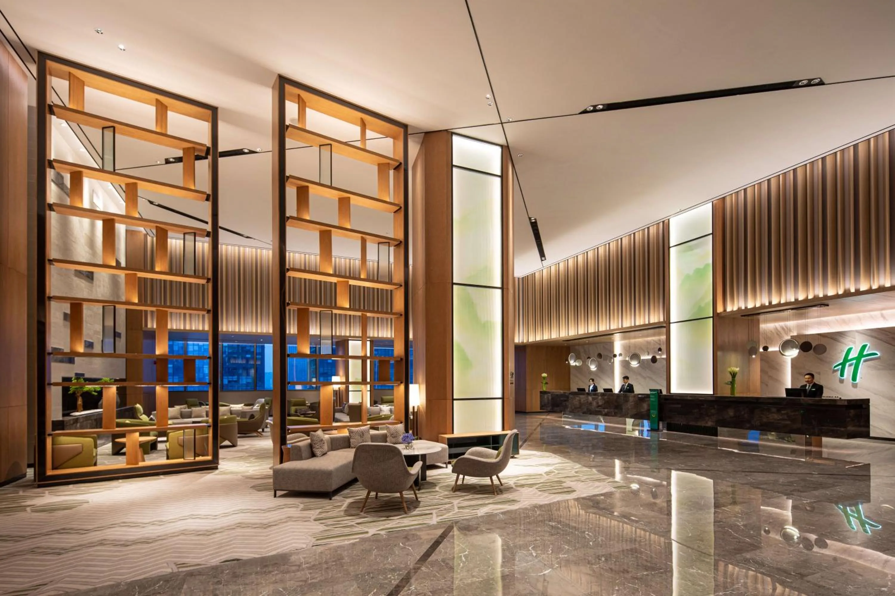 Lobby or reception, Lobby/Reception in Holiday Inn Hangzhou Binjiang