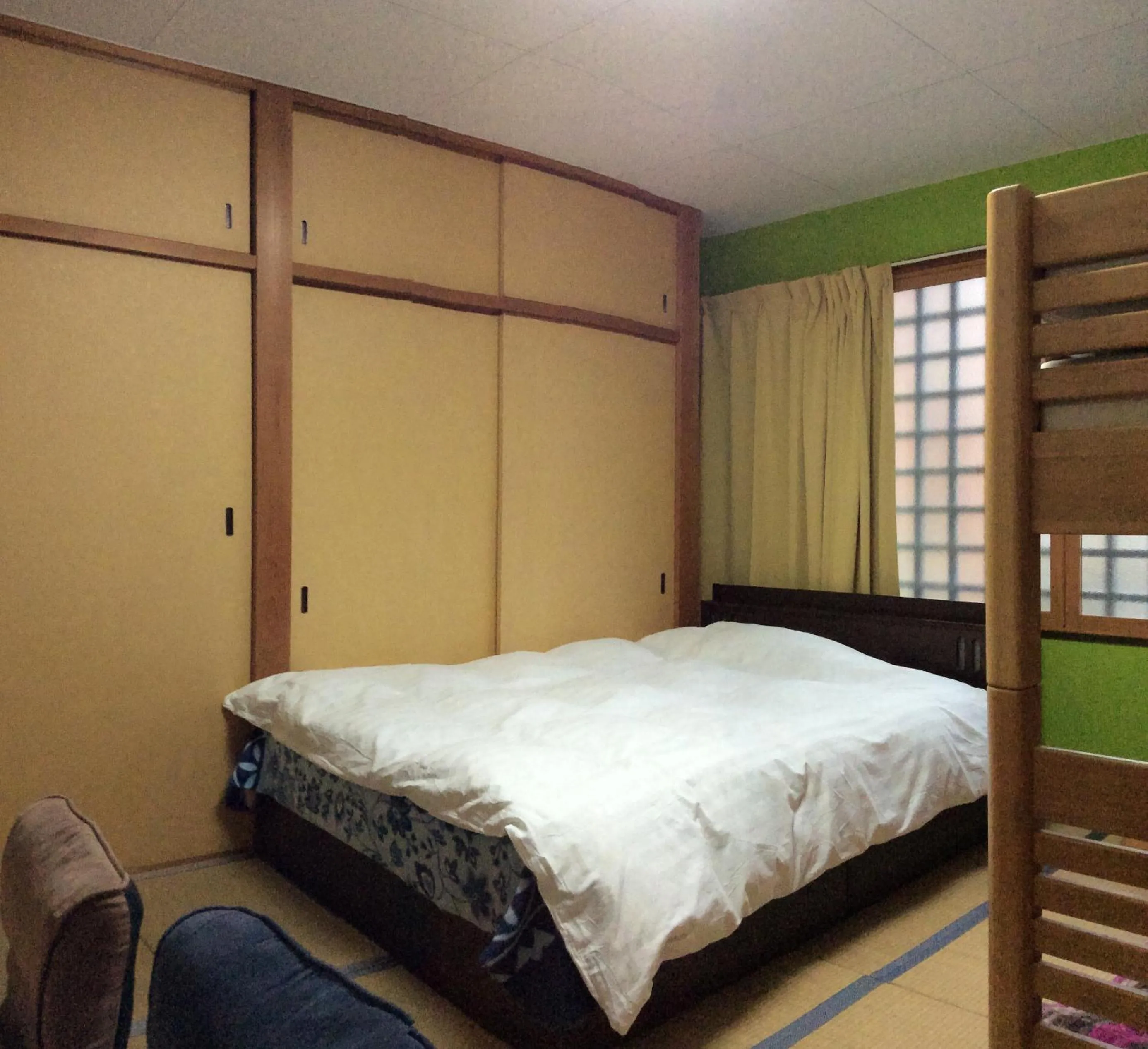 Bed in Kamikatsura House