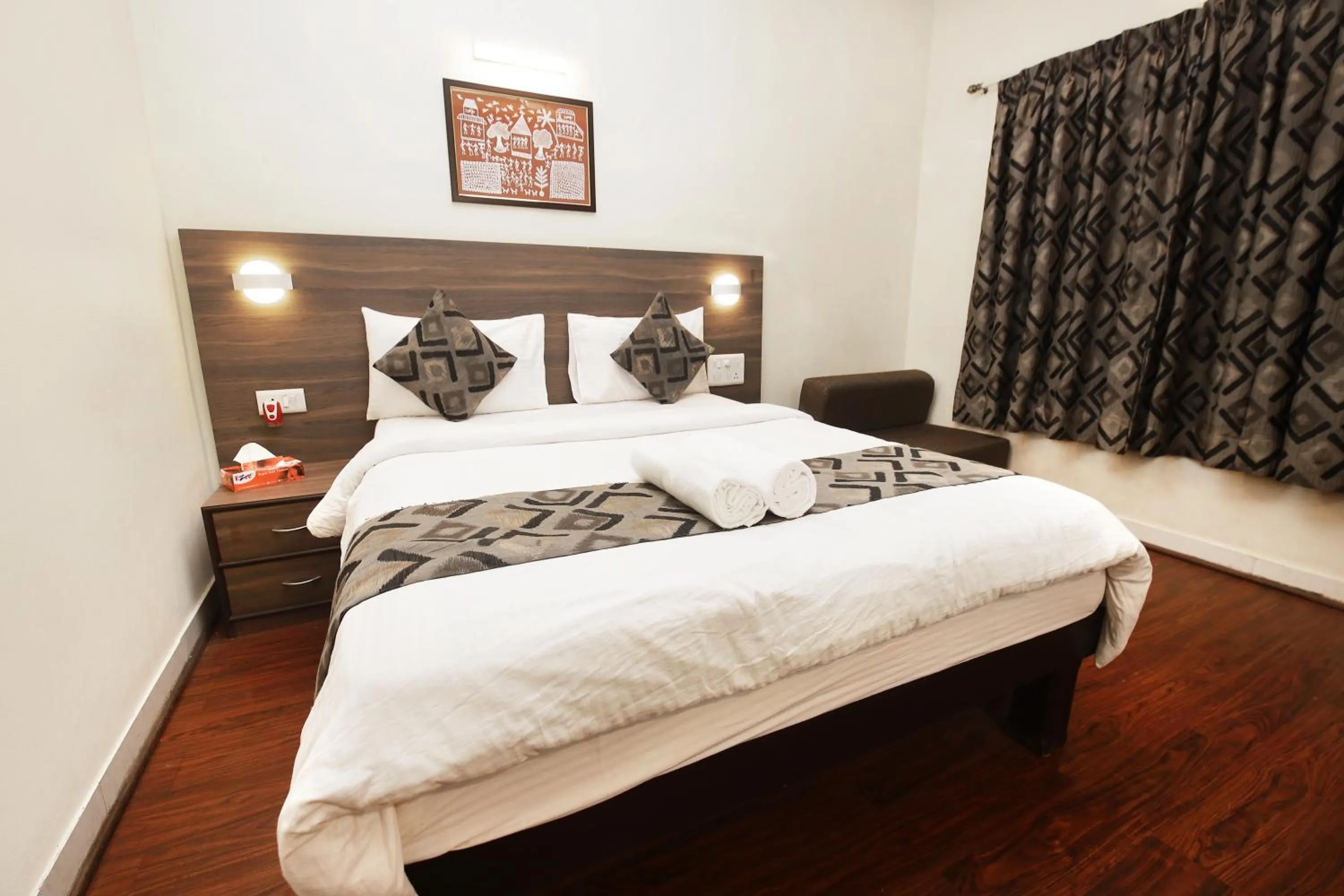 Bed in Westend Hotel