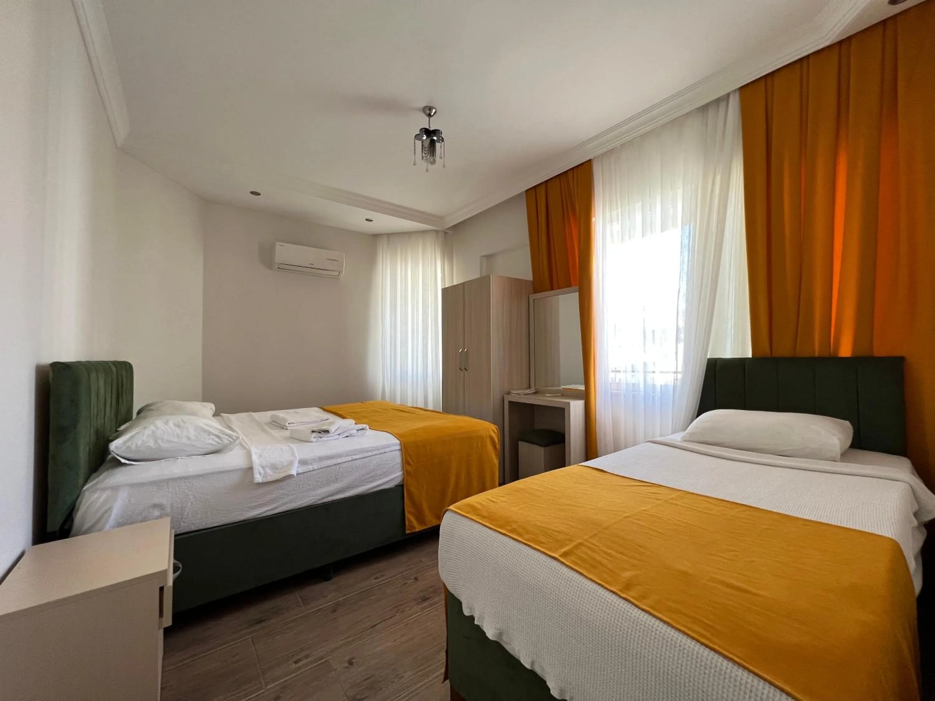 Bedroom in Alanya Queen Apart Otel