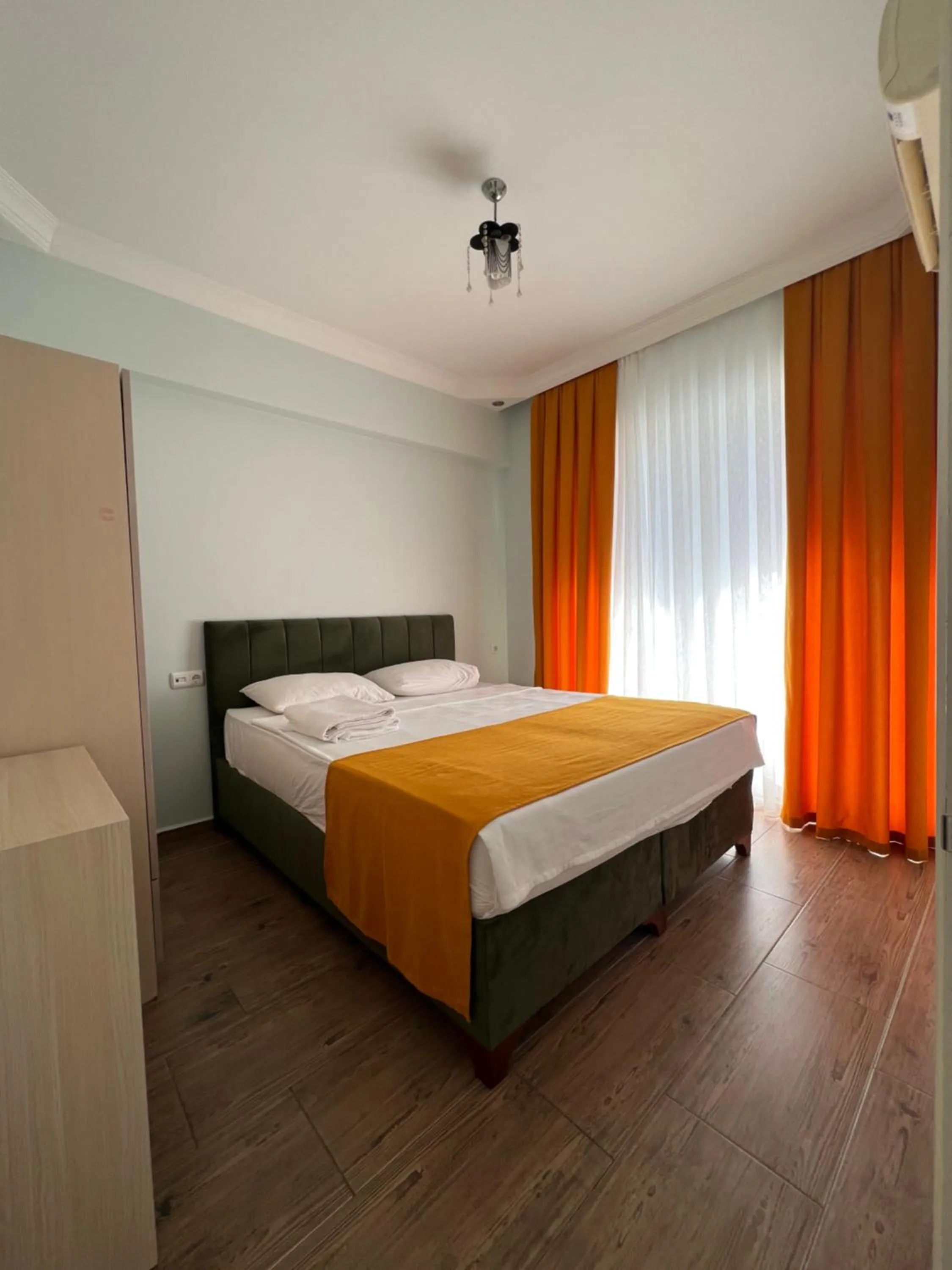 Bedroom in Alanya Queen Apart Otel